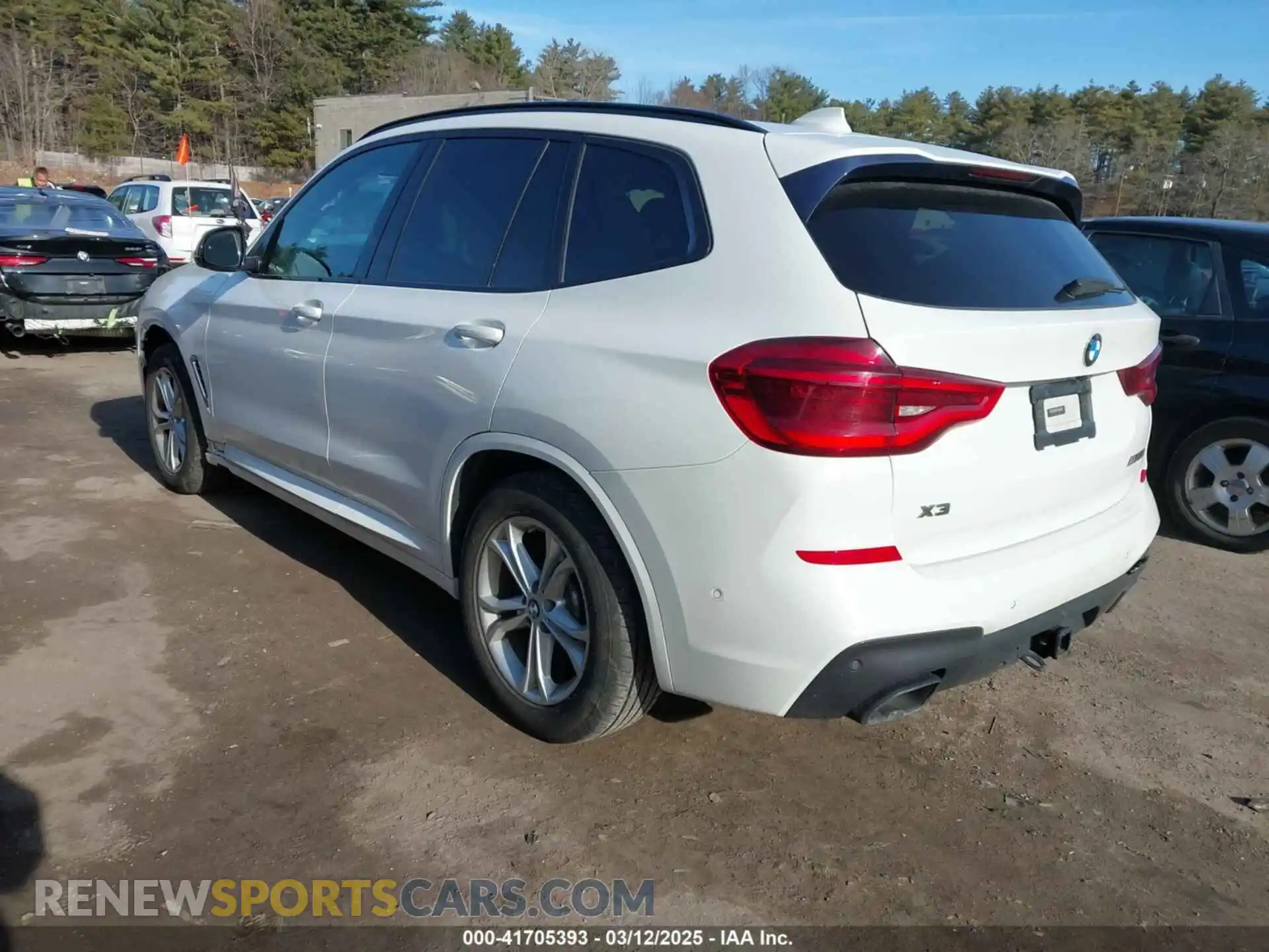 3 Photograph of a damaged car 5UXTY9C04L9B25297 BMW X3 2020