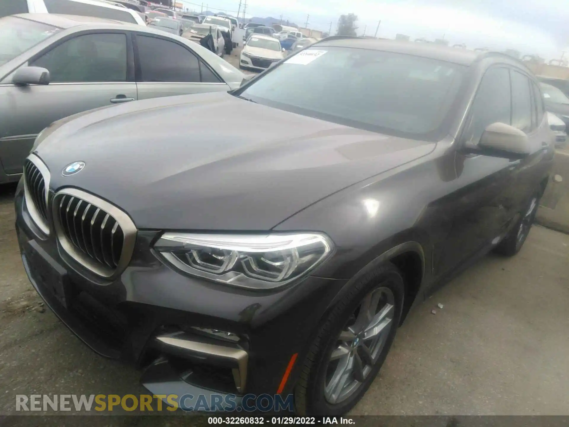 2 Photograph of a damaged car 5UXTY9C05L9B20707 BMW X3 2020