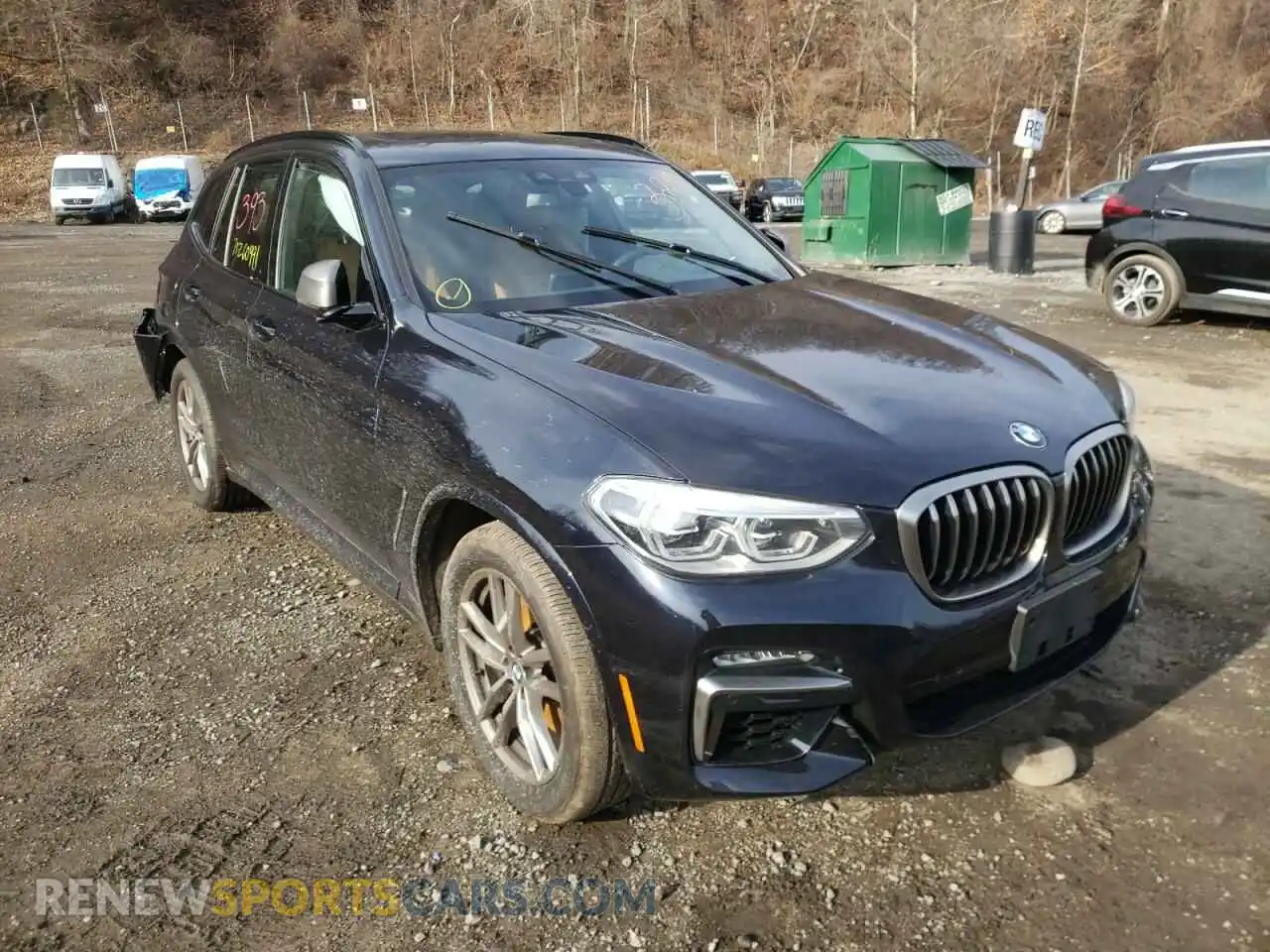 1 Photograph of a damaged car 5UXTY9C05L9C76360 BMW X3 2020