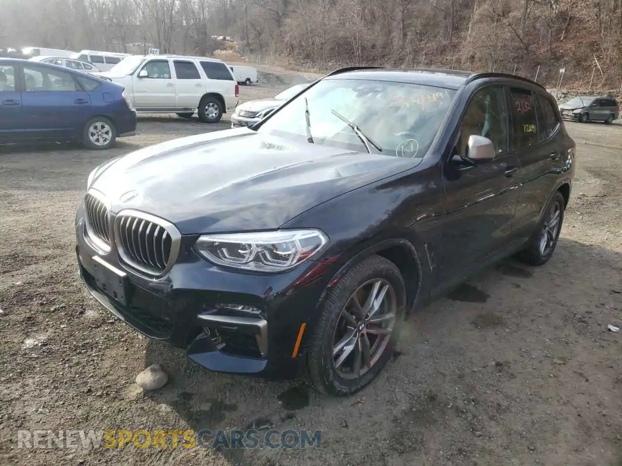 2 Photograph of a damaged car 5UXTY9C05L9C76360 BMW X3 2020