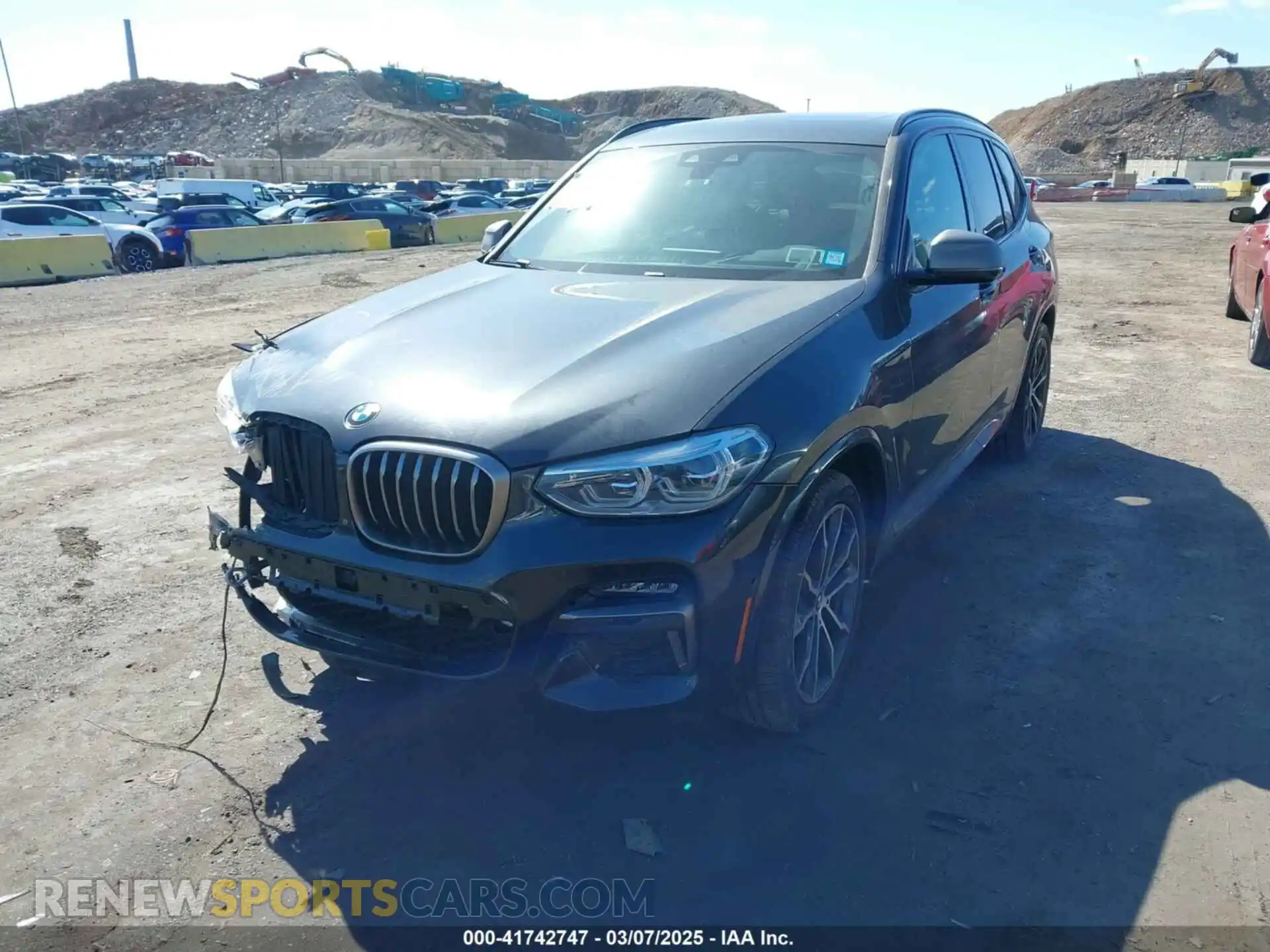 2 Photograph of a damaged car 5UXTY9C05LLE59910 BMW X3 2020