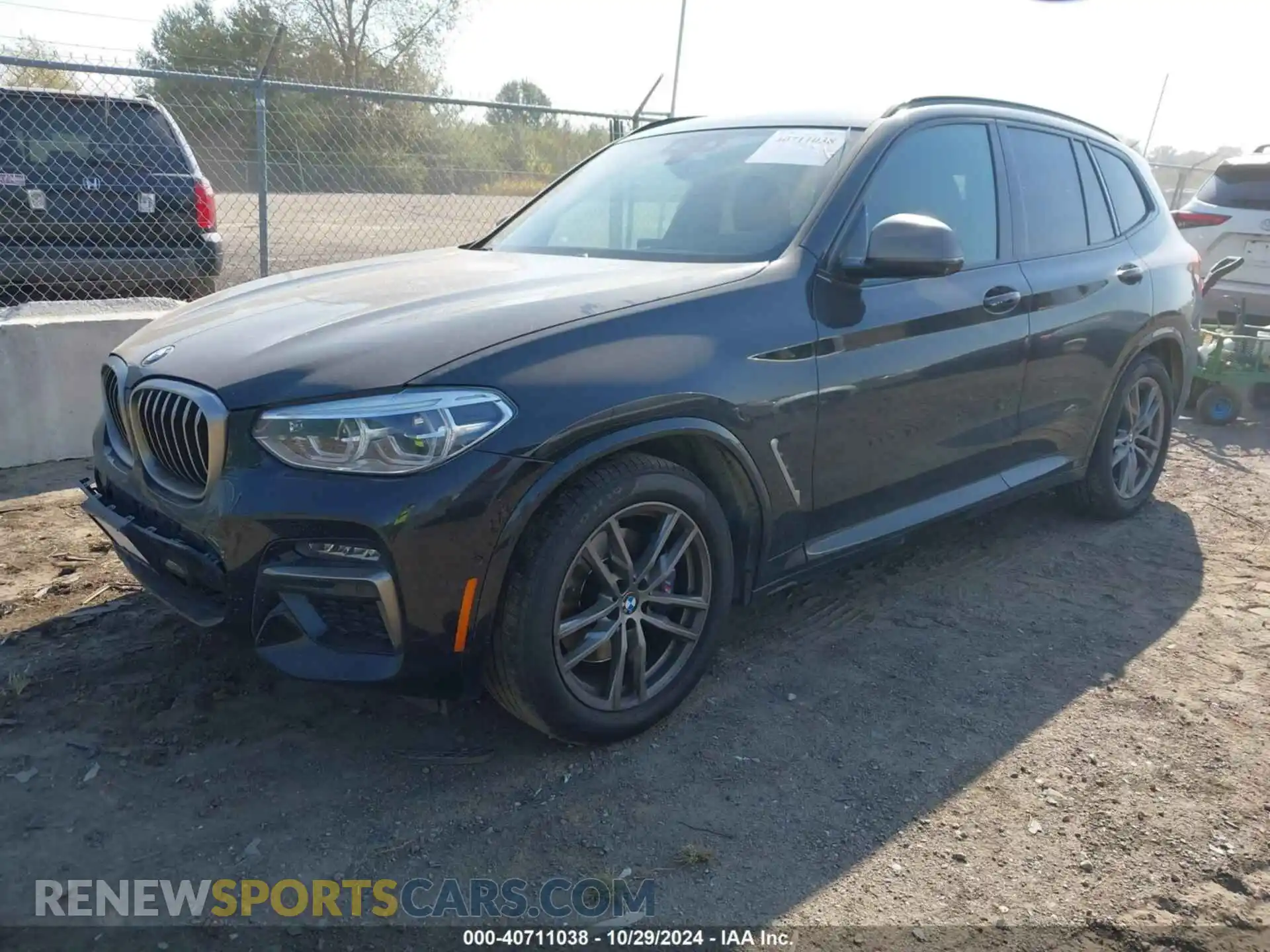 2 Photograph of a damaged car 5UXTY9C06L9B37855 BMW X3 2020