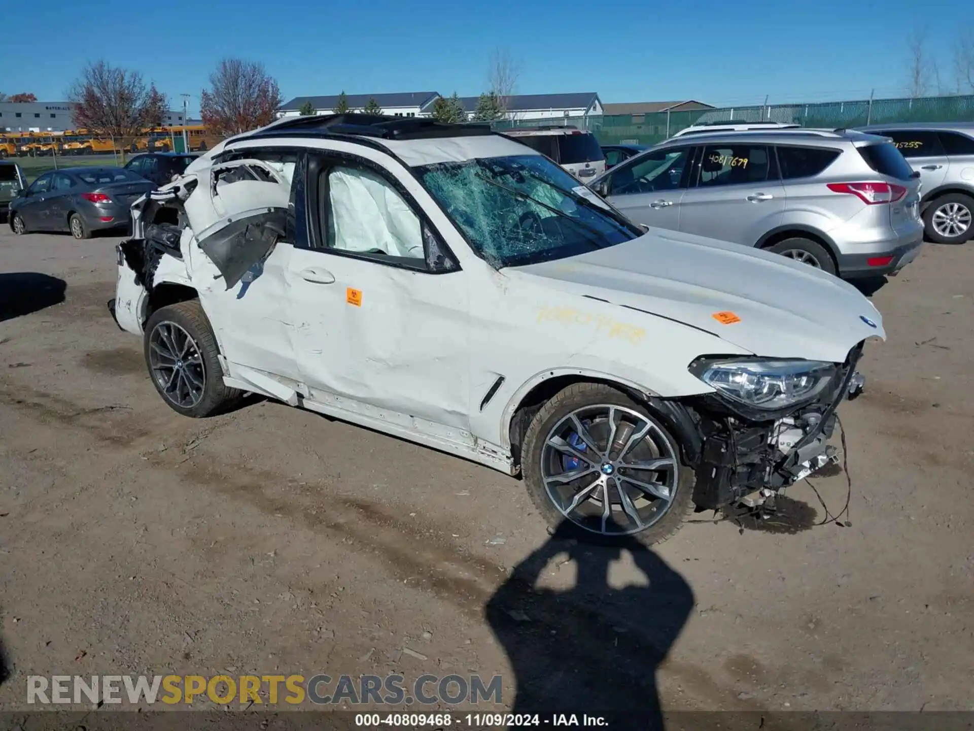 1 Photograph of a damaged car 5UXTY9C07LL304627 BMW X3 2020
