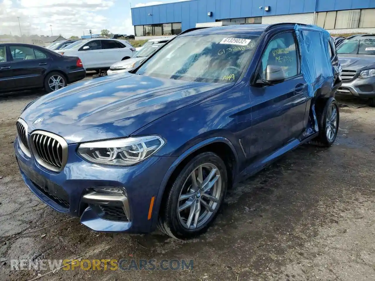 2 Photograph of a damaged car 5UXTY9C08L9B12455 BMW X3 2020