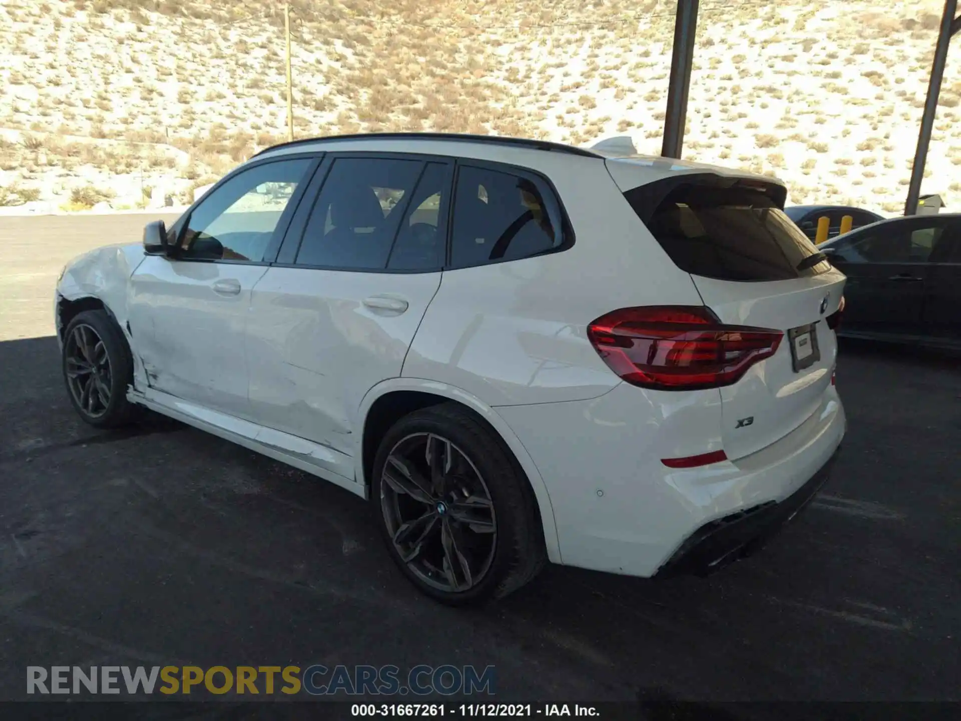 3 Photograph of a damaged car 5UXTY9C08LLE60386 BMW X3 2020