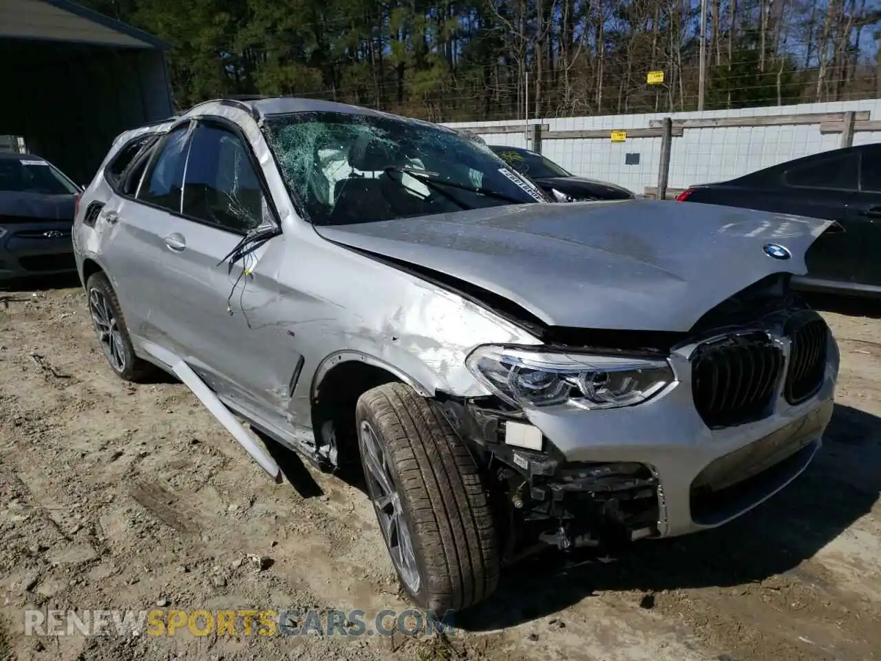 1 Photograph of a damaged car 5UXTY9C09LL304225 BMW X3 2020