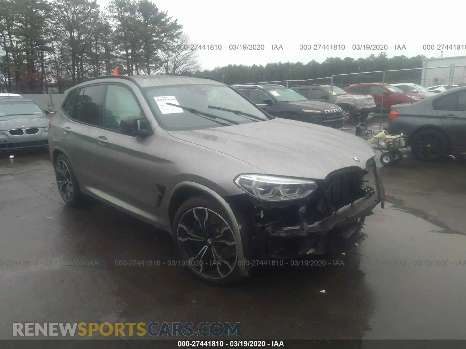 1 Photograph of a damaged car 5YMTS0C00L9B88550 BMW X3 2020