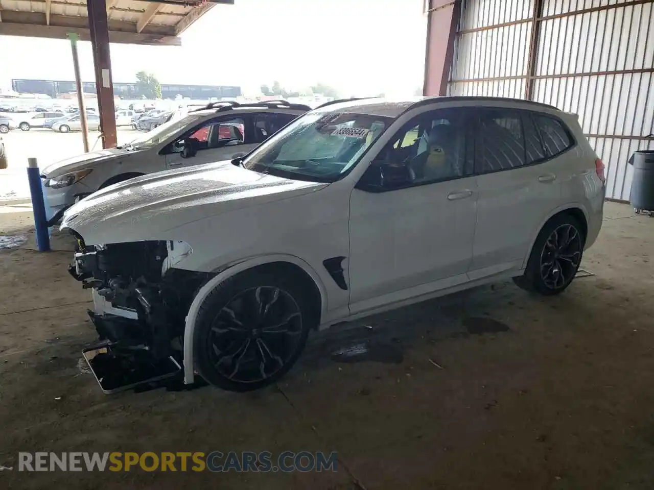 1 Photograph of a damaged car 5YMTS0C03LLT10091 BMW X3 2020