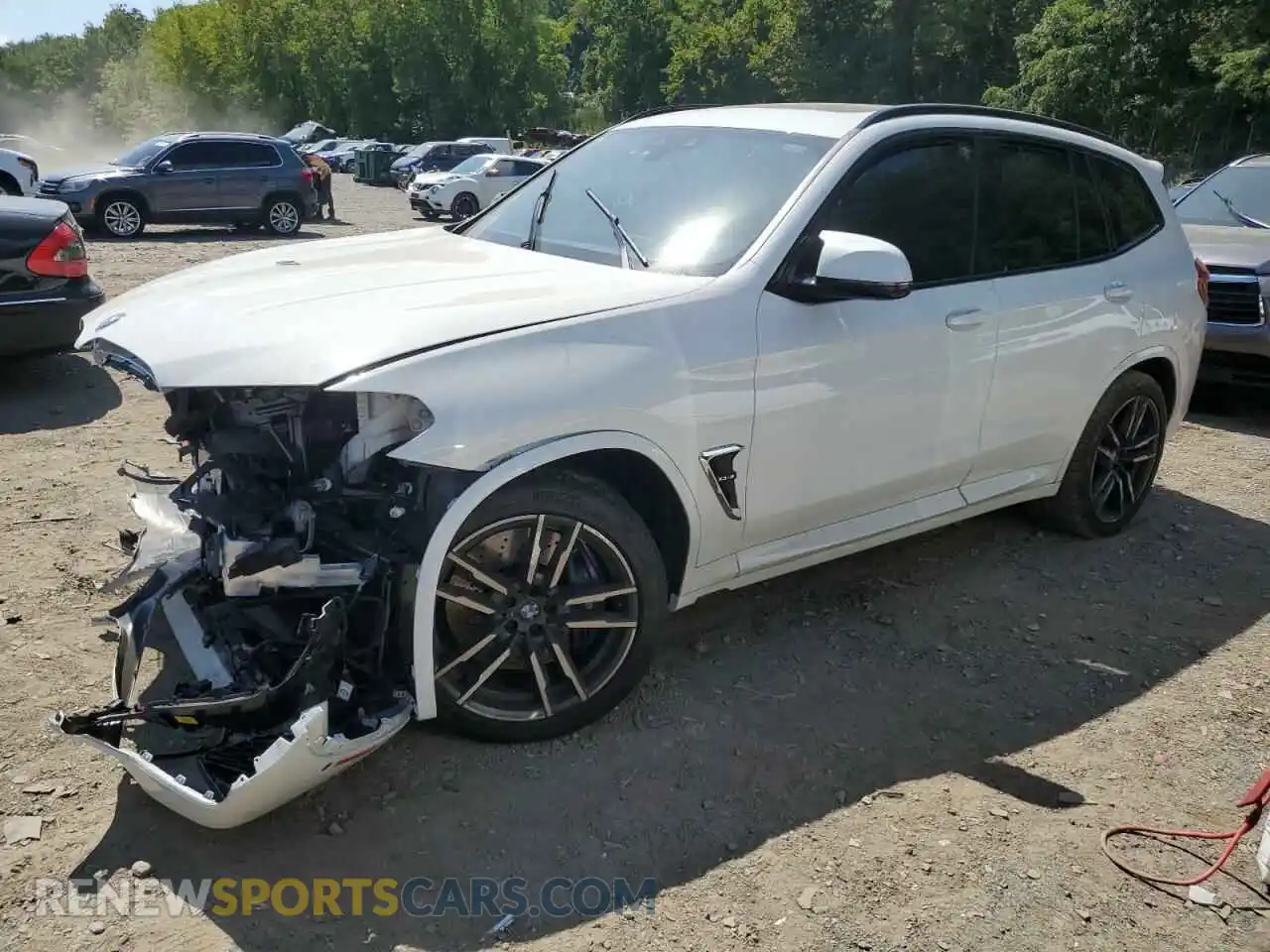 1 Photograph of a damaged car 5YMTS0C04L9B75915 BMW X3 2020