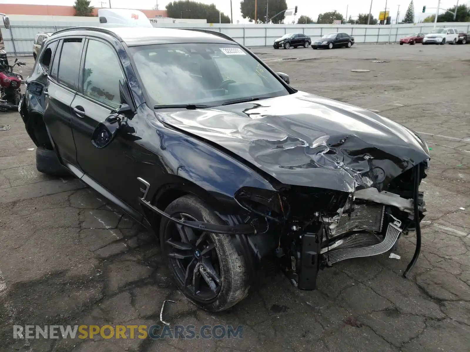 1 fotografías del automóvil dañado 5YMTS0C05L9B20650 BMW X3 2020