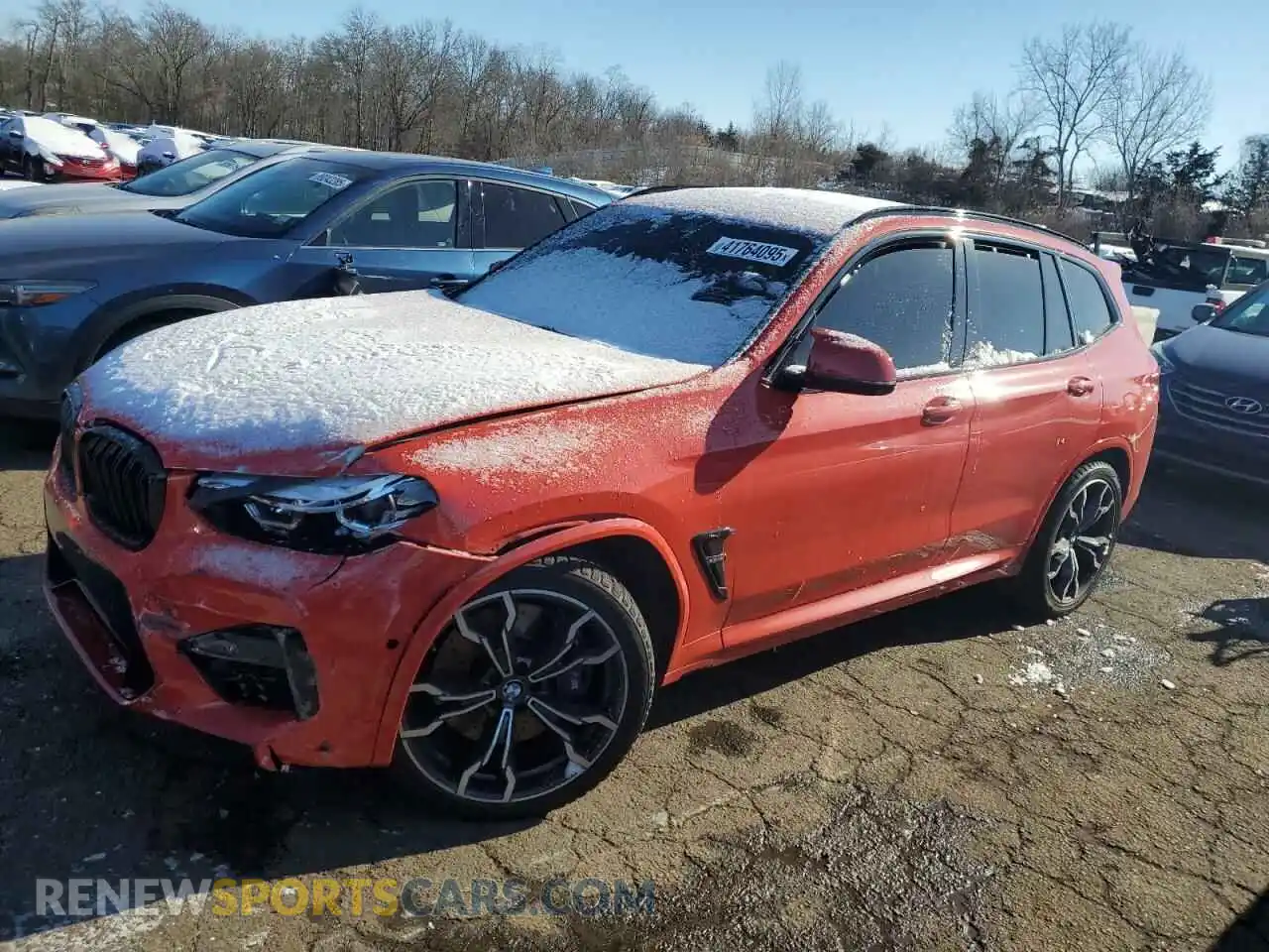 1 Photograph of a damaged car 5YMTS0C07LLT10238 BMW X3 2020