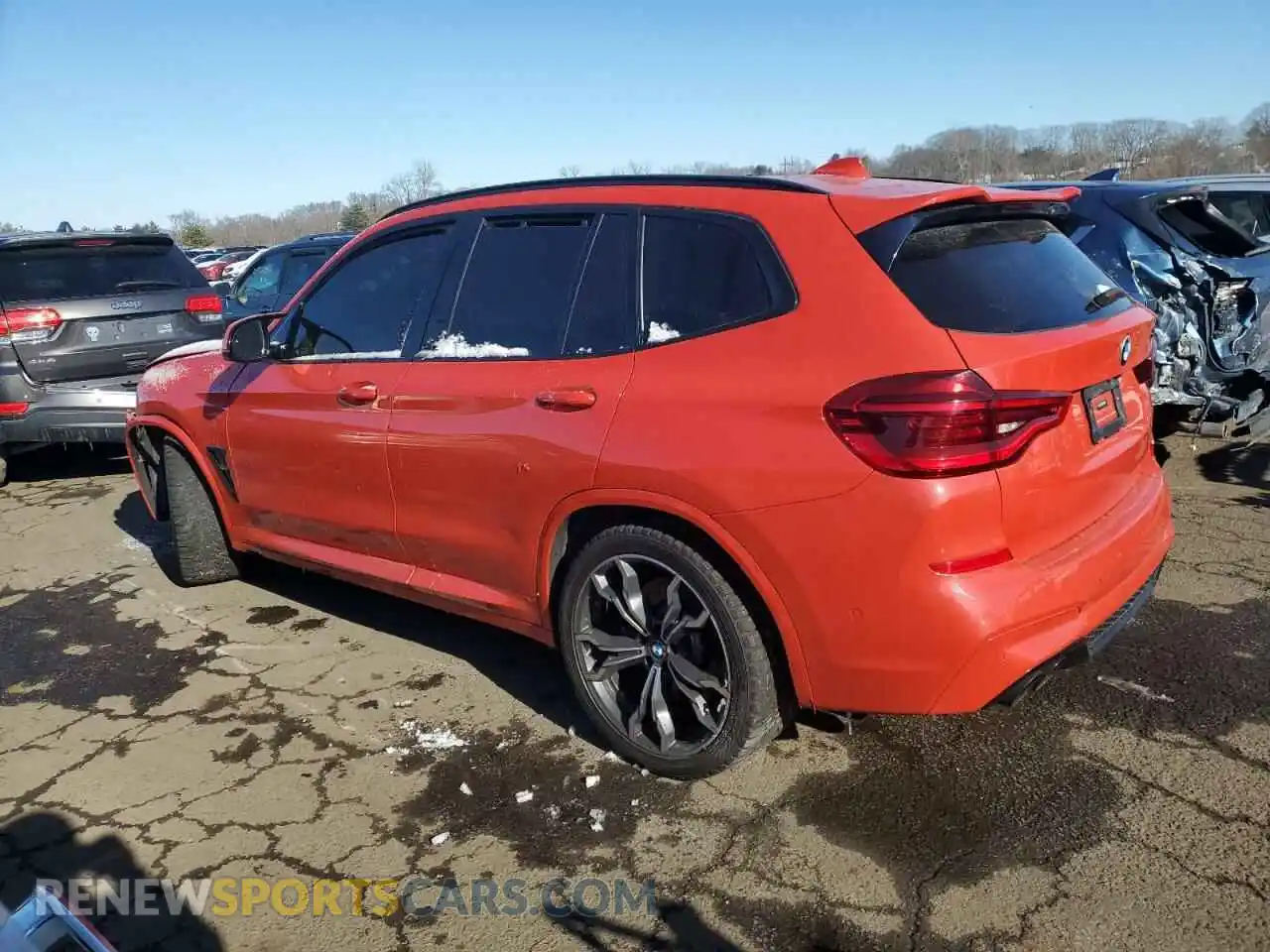 2 Photograph of a damaged car 5YMTS0C07LLT10238 BMW X3 2020