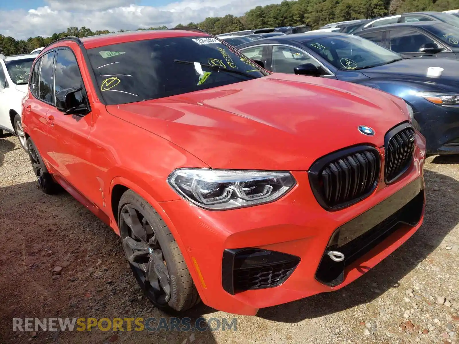 1 fotografías del automóvil dañado 5YMTS0C09L9B12096 BMW X3 2020