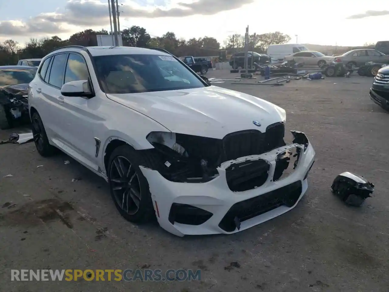1 Фотография поврежденного автомобиля 5YMTS0C09L9B55367 BMW X3 2020