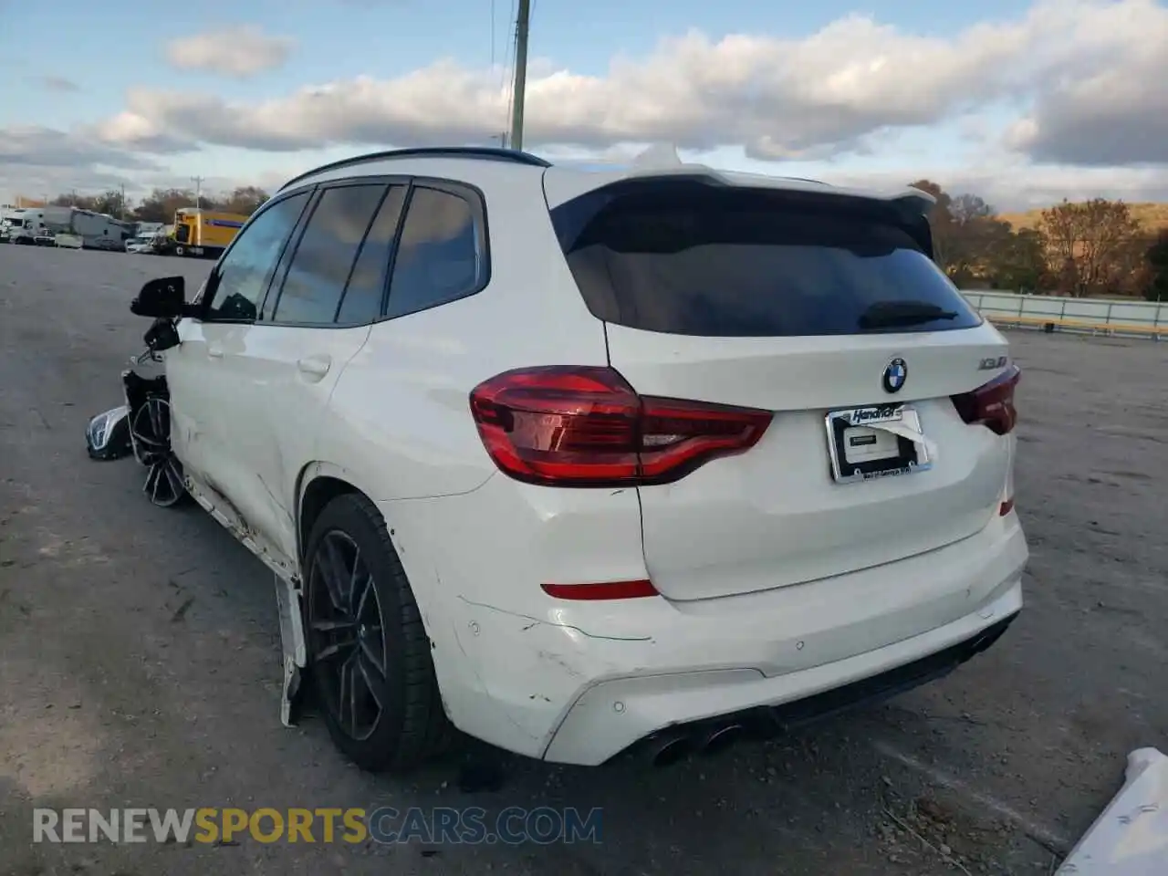 3 Фотография поврежденного автомобиля 5YMTS0C09L9B55367 BMW X3 2020