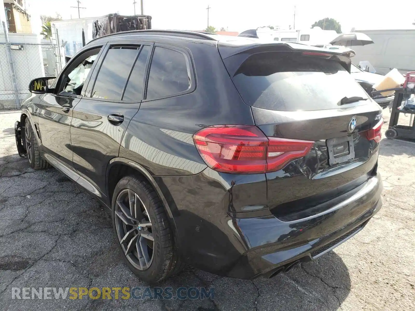 3 fotografías del automóvil dañado 5YMTS0C09L9C30536 BMW X3 2020