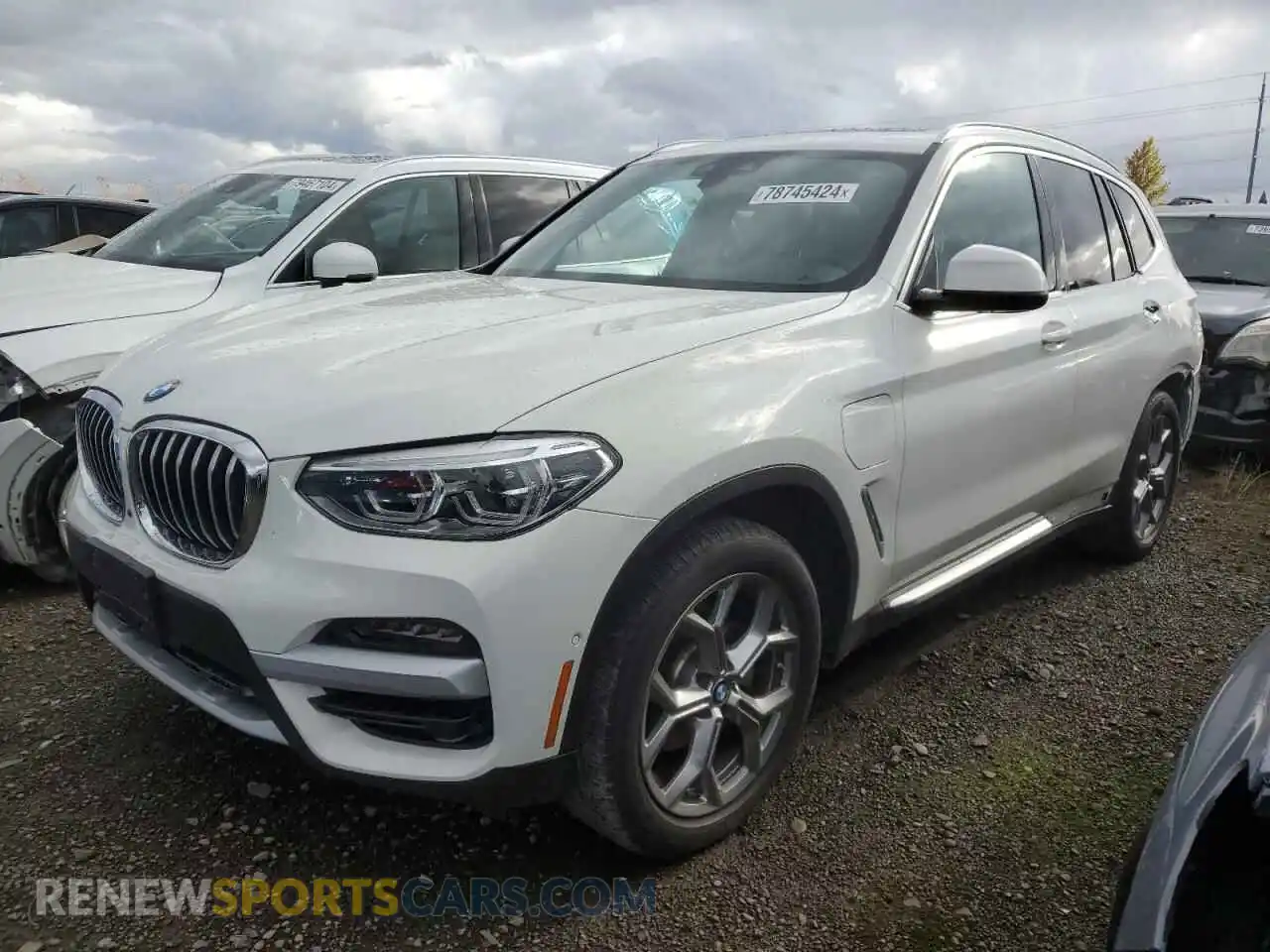 1 Photograph of a damaged car 5UXTS1C00M9F41691 BMW X3 2021