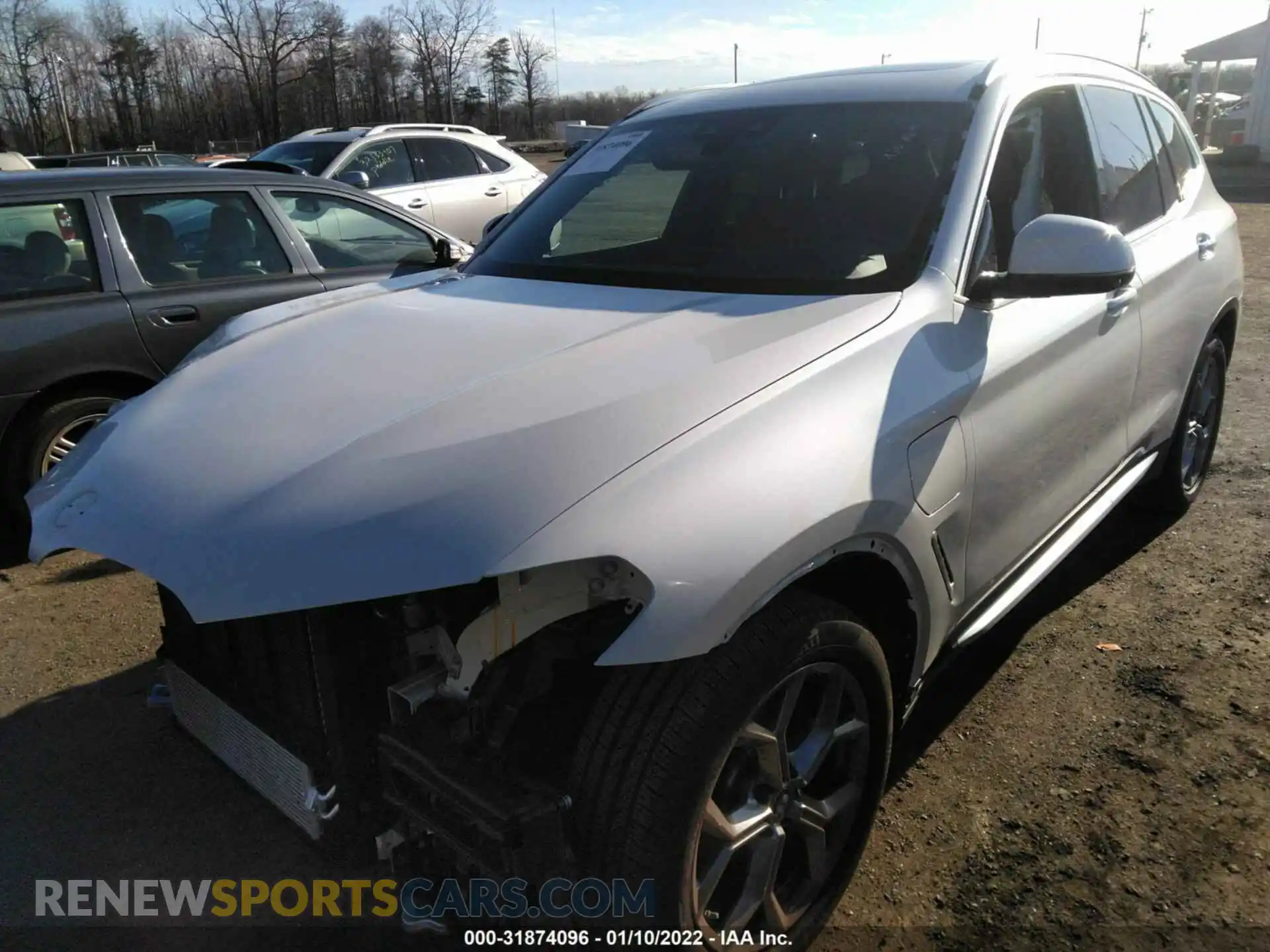 2 Photograph of a damaged car 5UXTS1C01M9E20975 BMW X3 2021