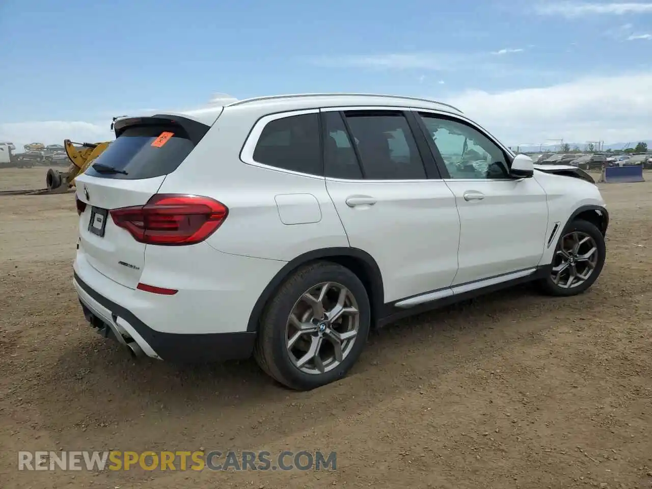 3 Photograph of a damaged car 5UXTS1C01M9E58688 BMW X3 2021