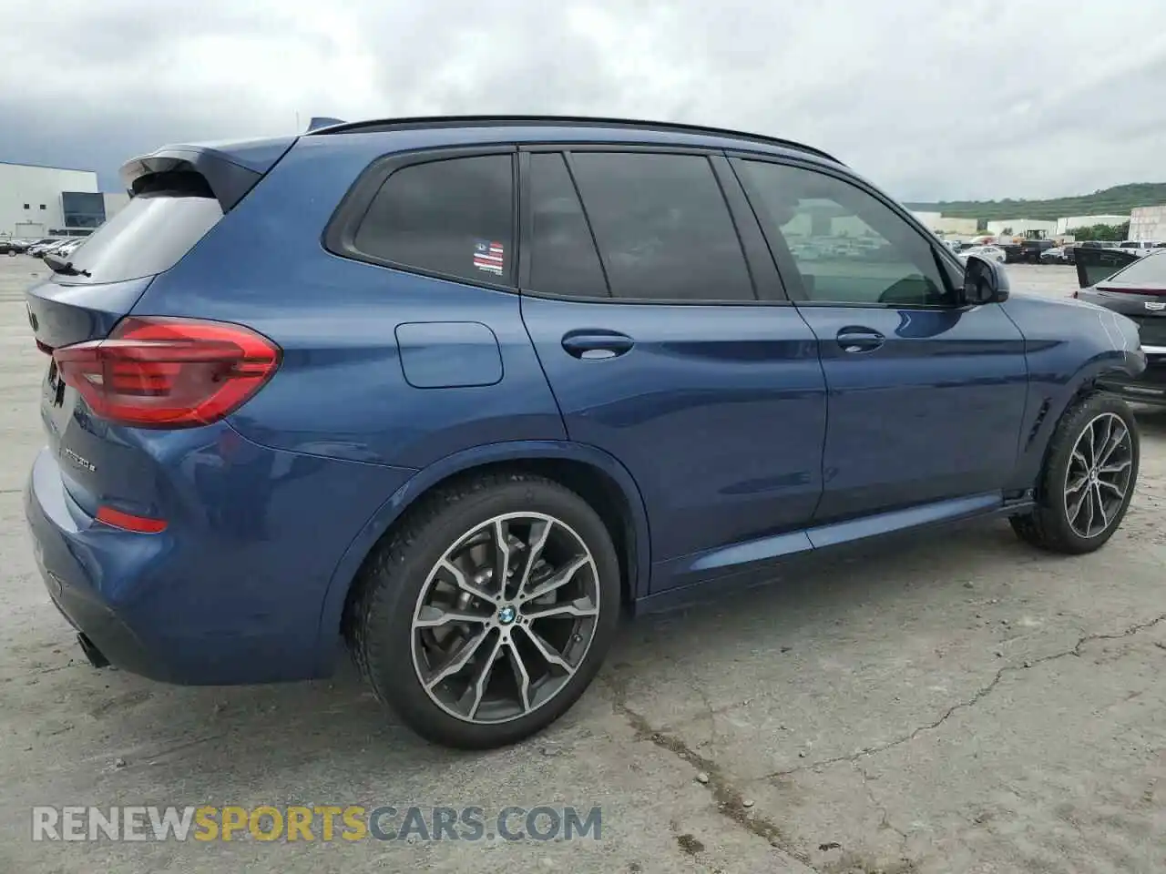 3 Photograph of a damaged car 5UXTS1C01M9G71916 BMW X3 2021