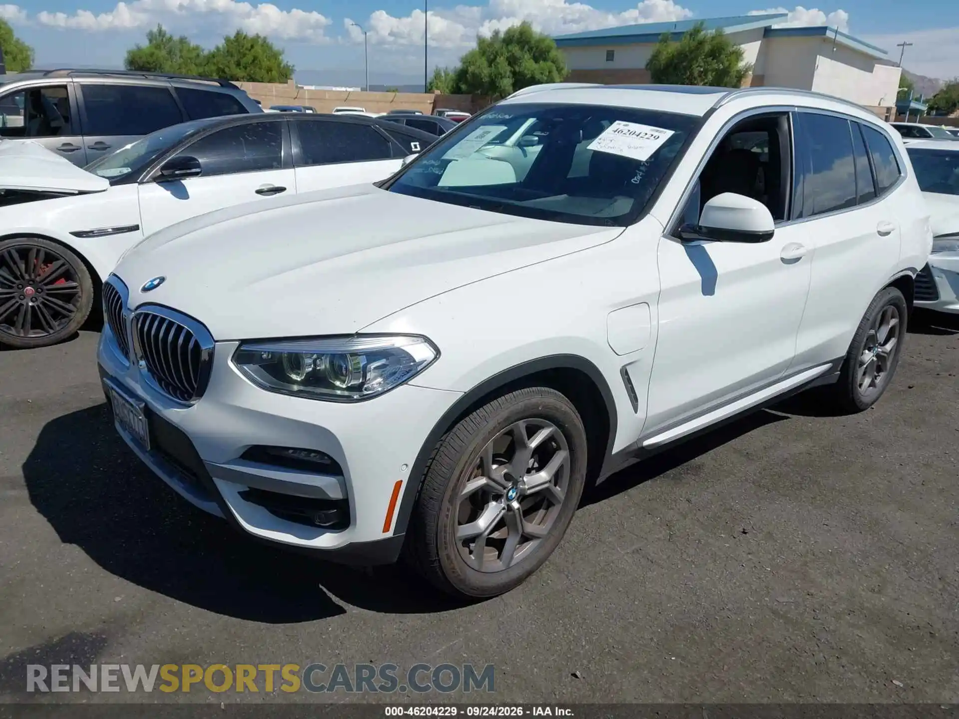 2 Photograph of a damaged car 5UXTS1C03M9F21595 BMW X3 2021