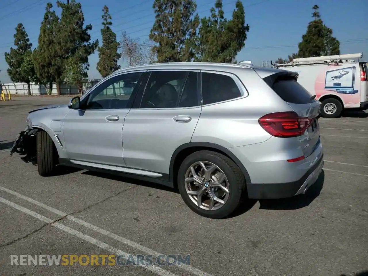 2 Фотография поврежденного автомобиля 5UXTS1C04M9H59374 BMW X3 2021