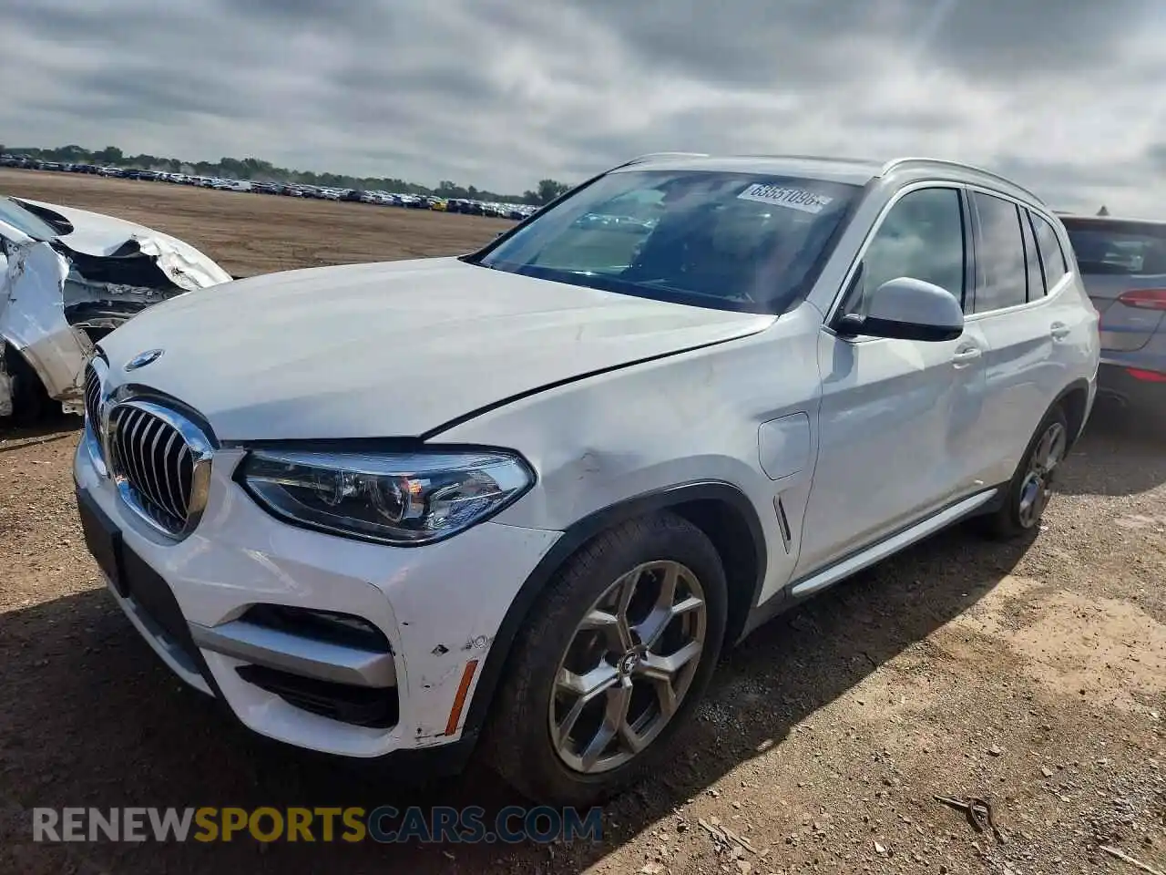 1 fotografías del automóvil dañado 5UXTS1C06M9G38541 BMW X3 2021