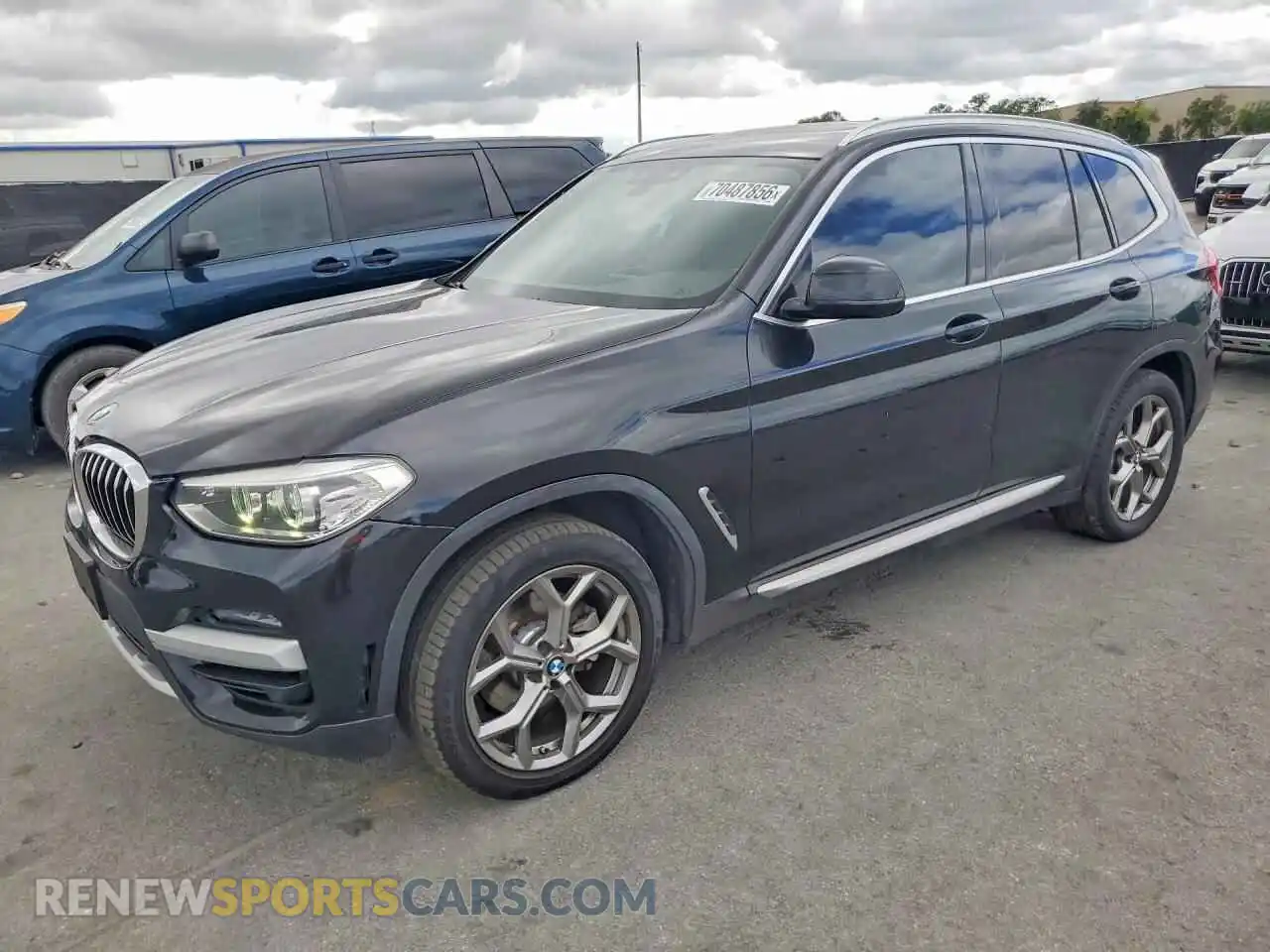 1 fotografías del automóvil dañado 5UXTY3C00M9D82083 BMW X3 2021