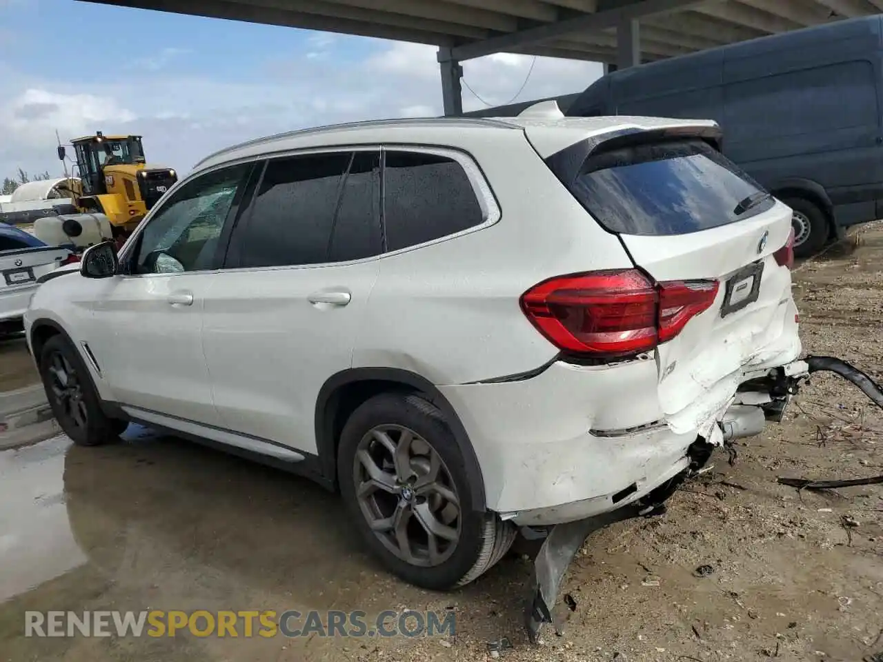 2 Фотография поврежденного автомобиля 5UXTY3C00M9E74746 BMW X3 2021
