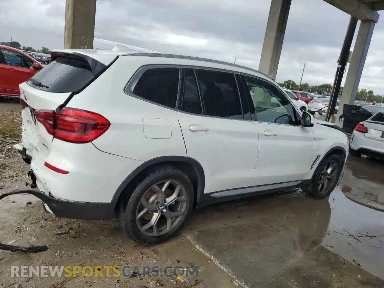 3 Фотография поврежденного автомобиля 5UXTY3C00M9E74746 BMW X3 2021
