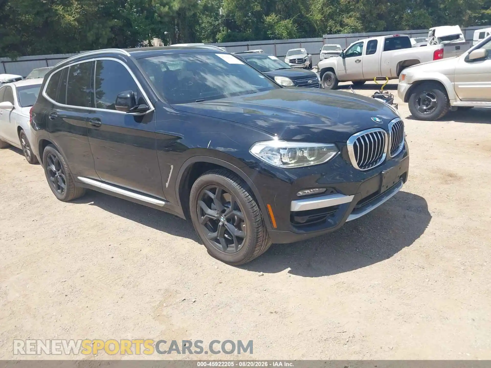 1 Photograph of a damaged car 5UXTY3C00M9F31205 BMW X3 2021