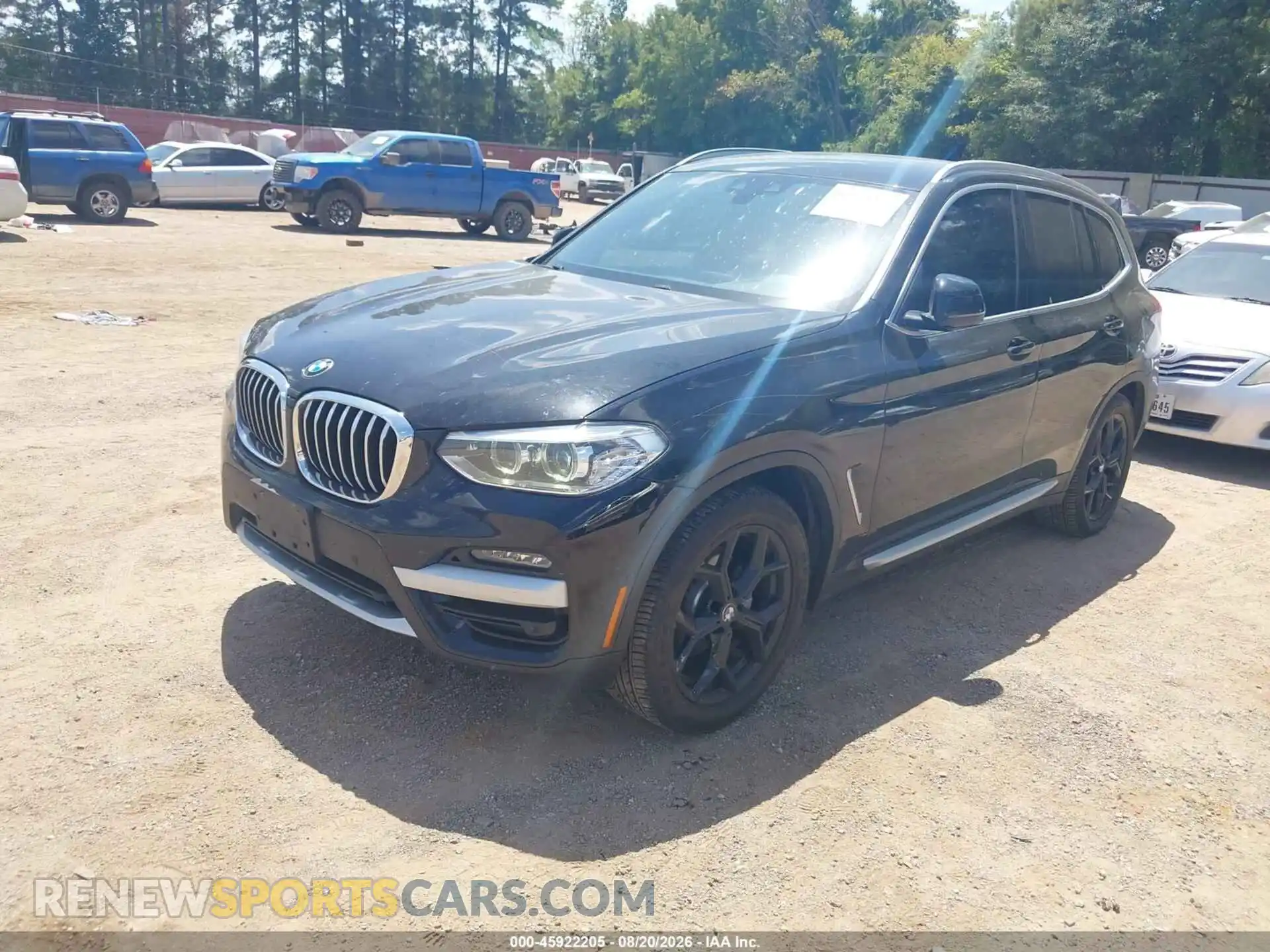2 Photograph of a damaged car 5UXTY3C00M9F31205 BMW X3 2021