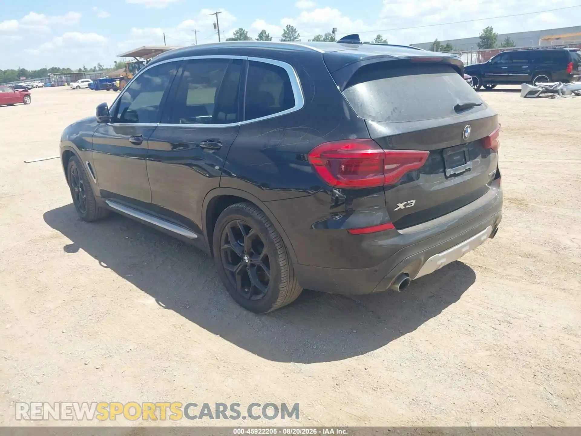 3 Photograph of a damaged car 5UXTY3C00M9F31205 BMW X3 2021