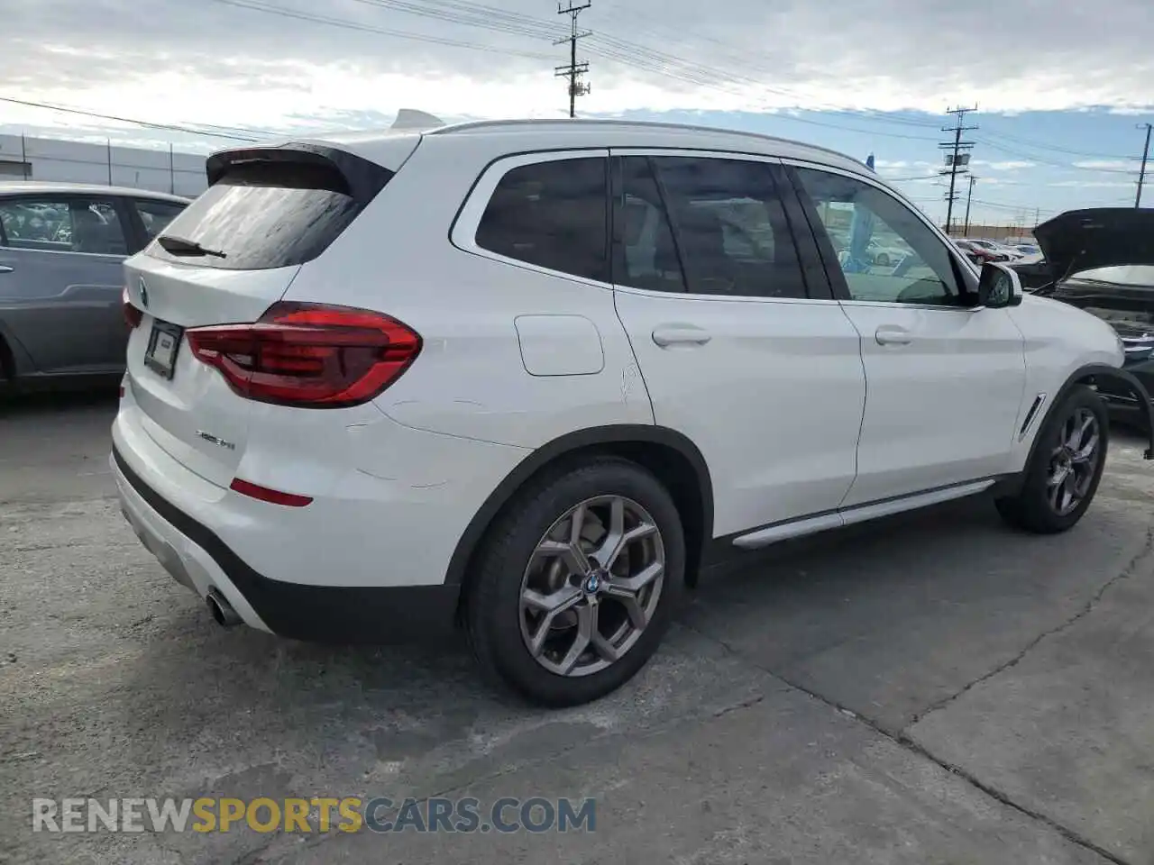 3 Фотография поврежденного автомобиля 5UXTY3C00M9F79755 BMW X3 2021