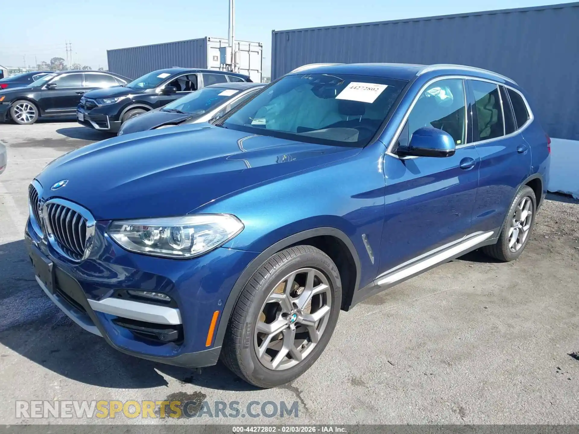 2 Photograph of a damaged car 5UXTY3C00M9F93459 BMW X3 2021