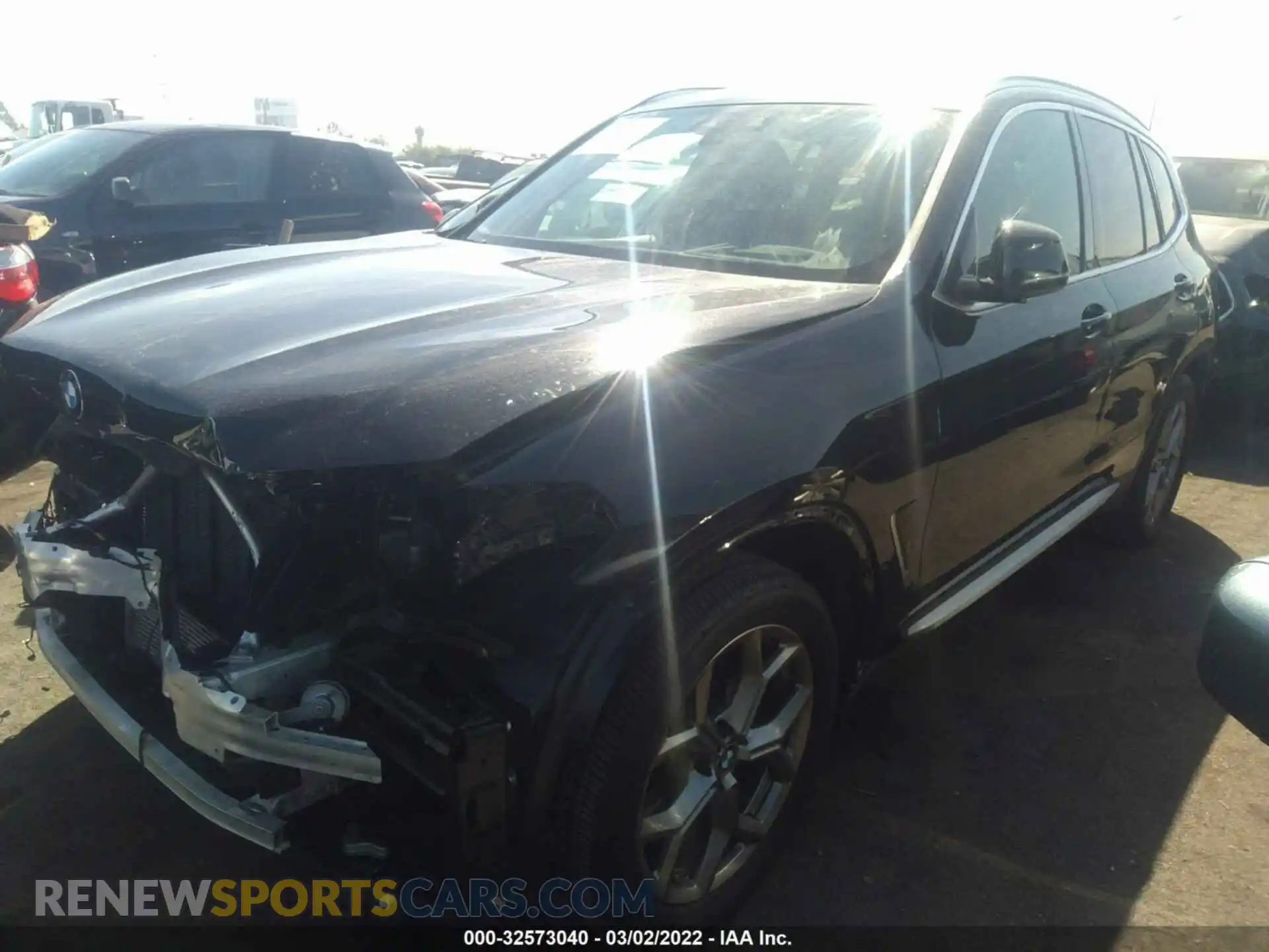 2 Photograph of a damaged car 5UXTY3C01M9D81721 BMW X3 2021