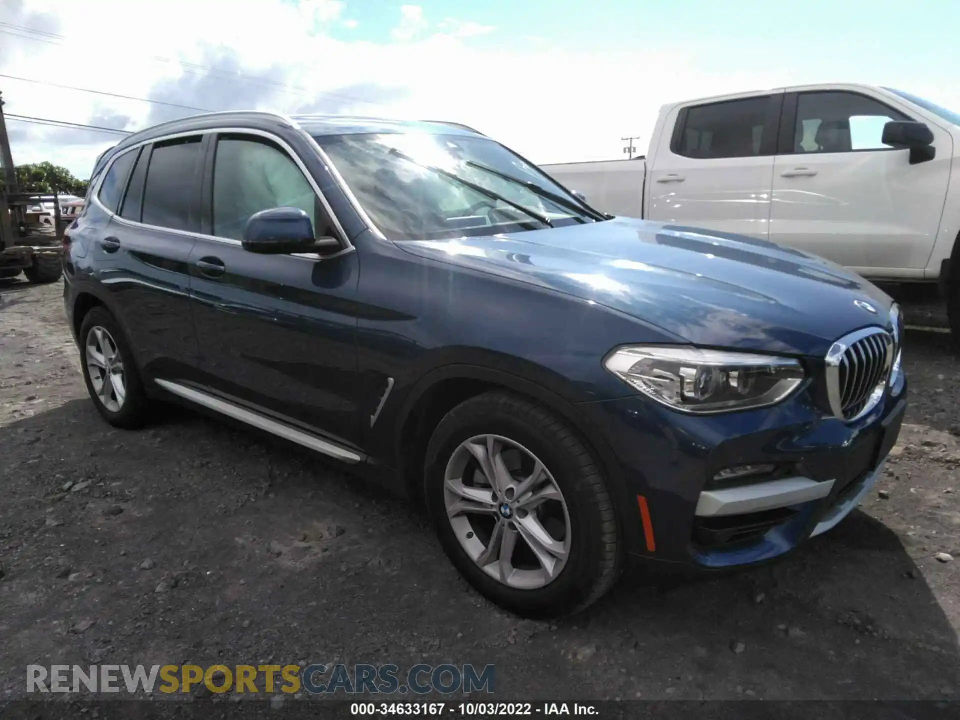 1 fotografías del automóvil dañado 5UXTY3C01M9E00199 BMW X3 2021