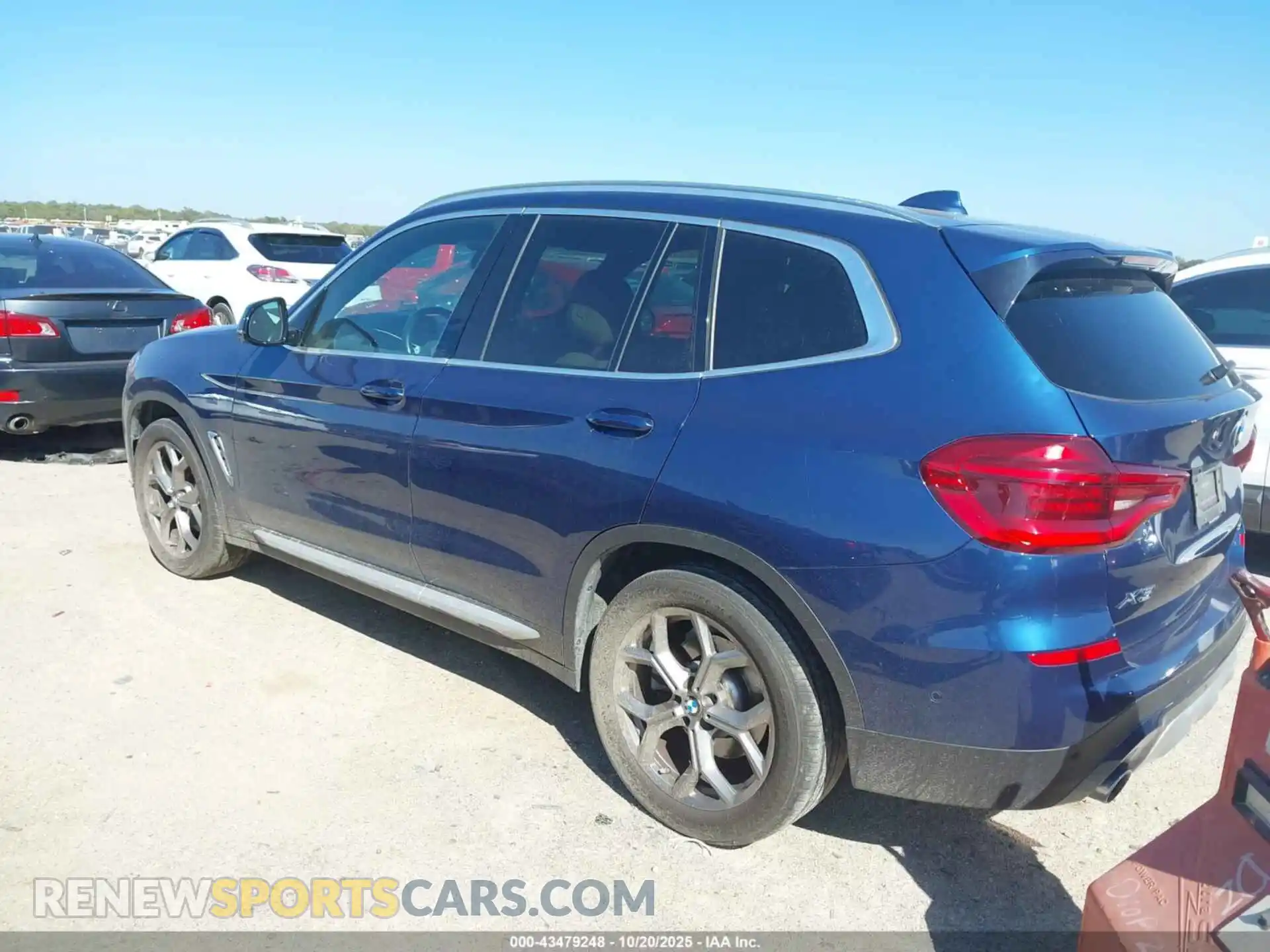 3 Photograph of a damaged car 5UXTY3C01M9E84993 BMW X3 2021