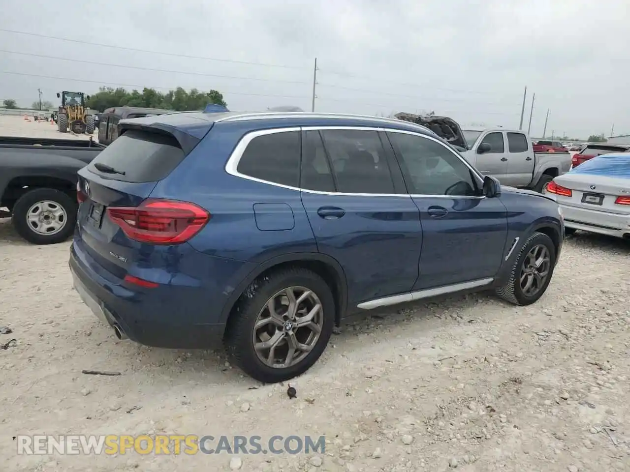 3 Фотография поврежденного автомобиля 5UXTY3C01M9H77809 BMW X3 2021