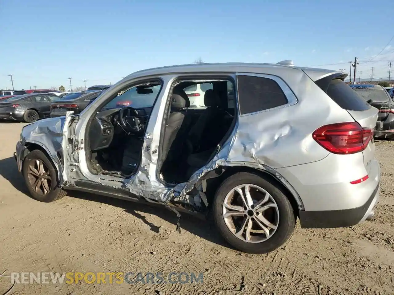 2 Photograph of a damaged car 5UXTY3C02M9E87448 BMW X3 2021