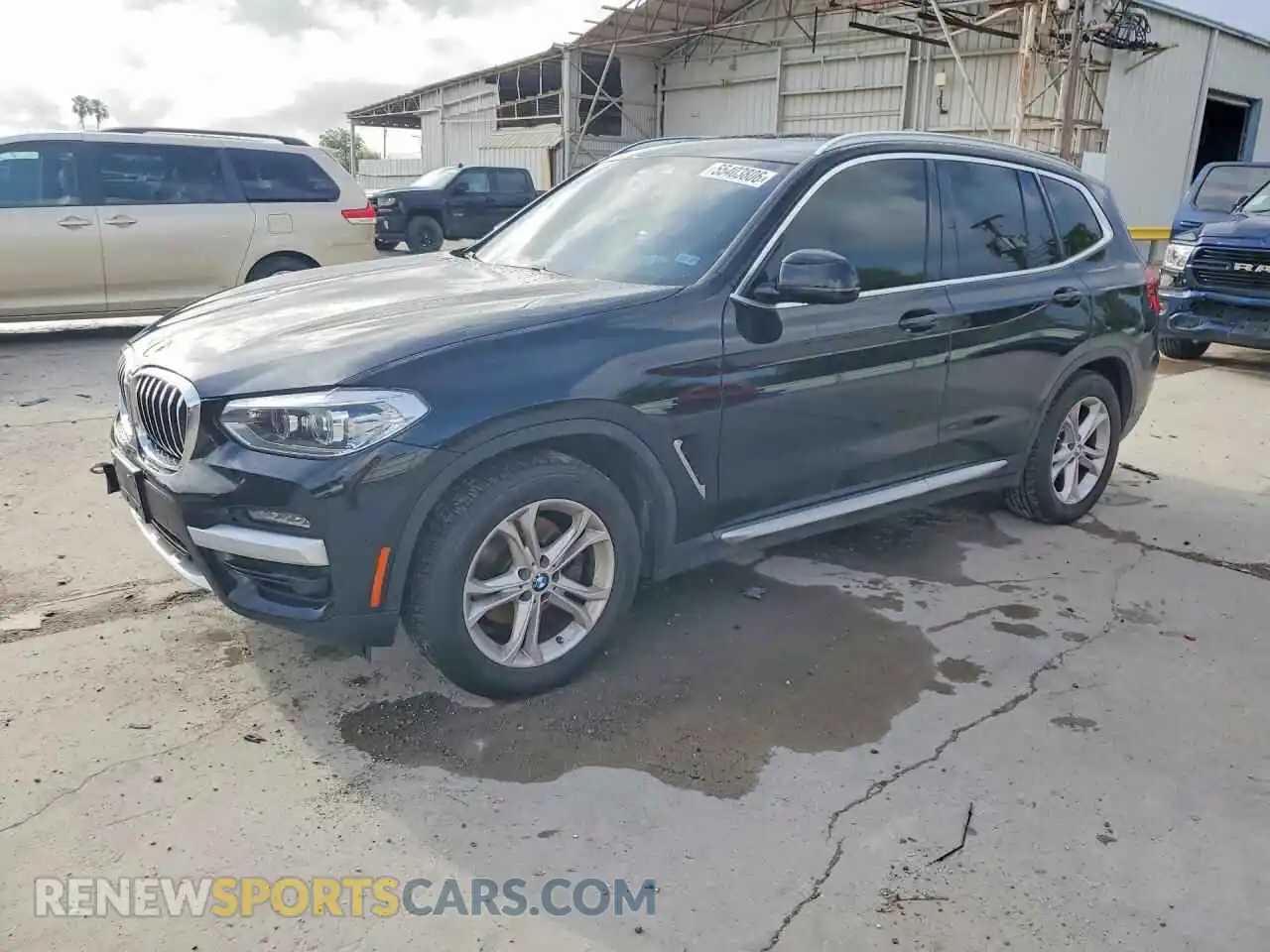 1 Фотография поврежденного автомобиля 5UXTY3C02M9E96571 BMW X3 2021