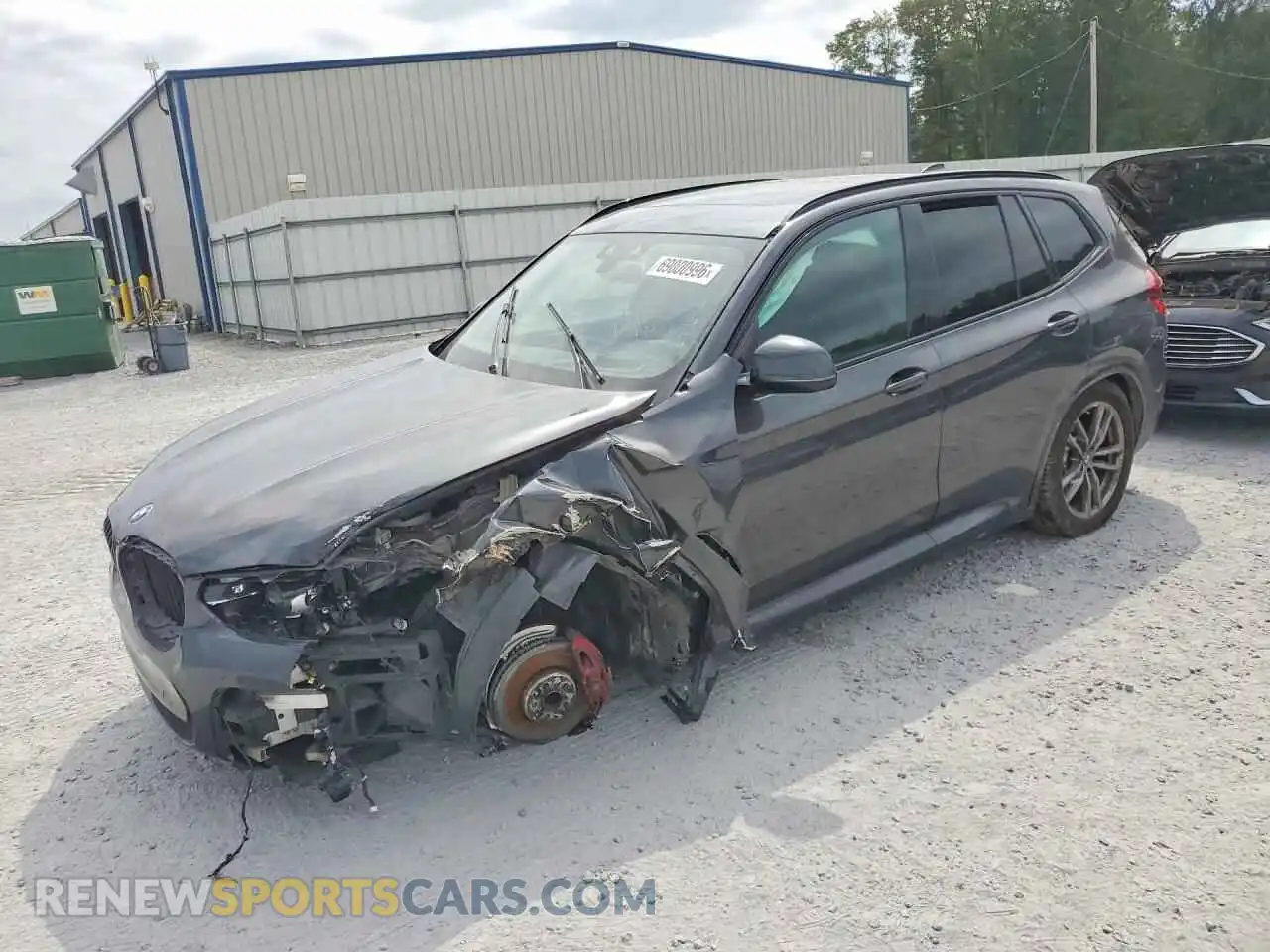 1 Photograph of a damaged car 5UXTY3C02M9F33988 BMW X3 2021