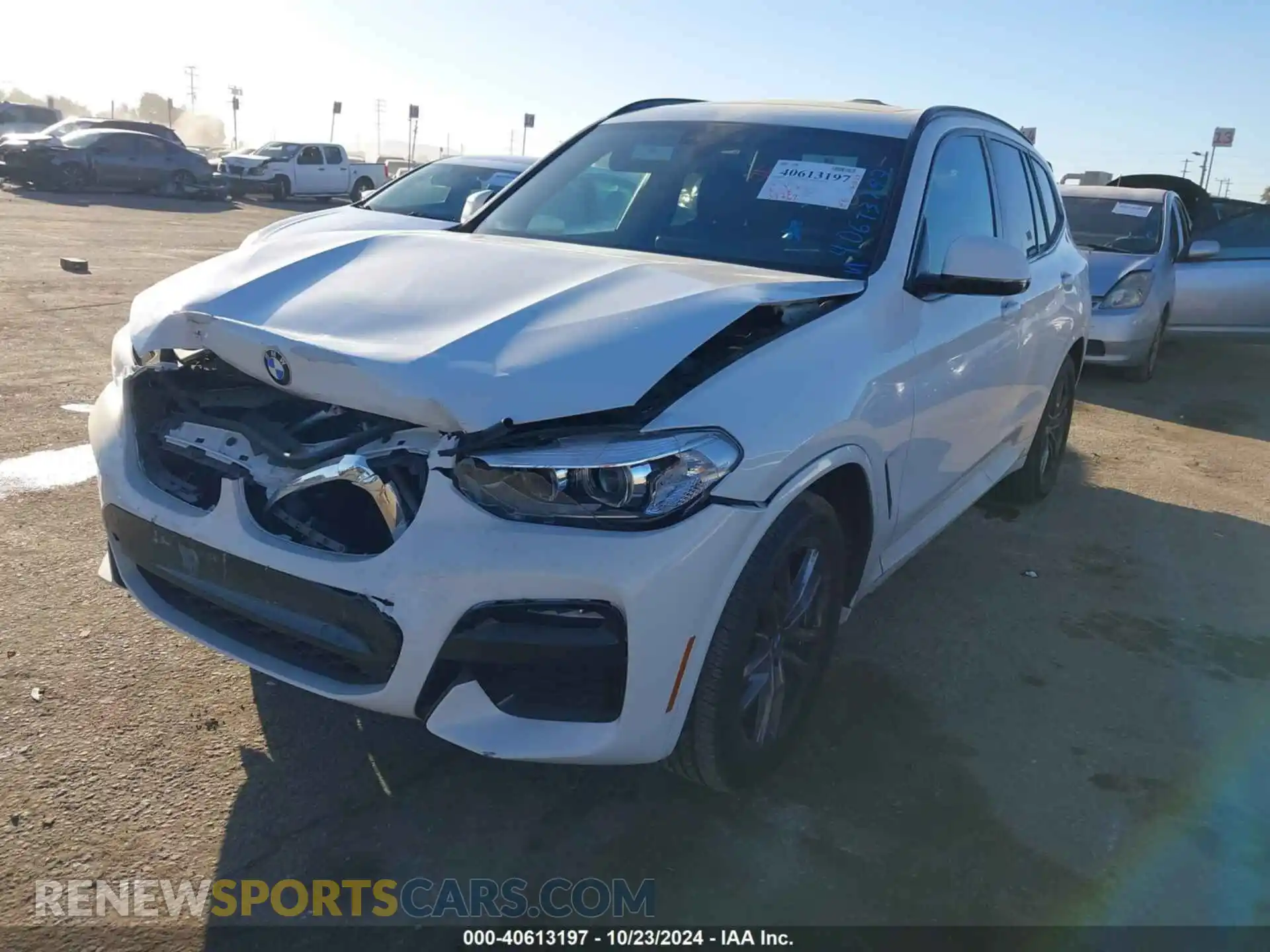 2 Photograph of a damaged car 5UXTY3C02M9H10507 BMW X3 2021