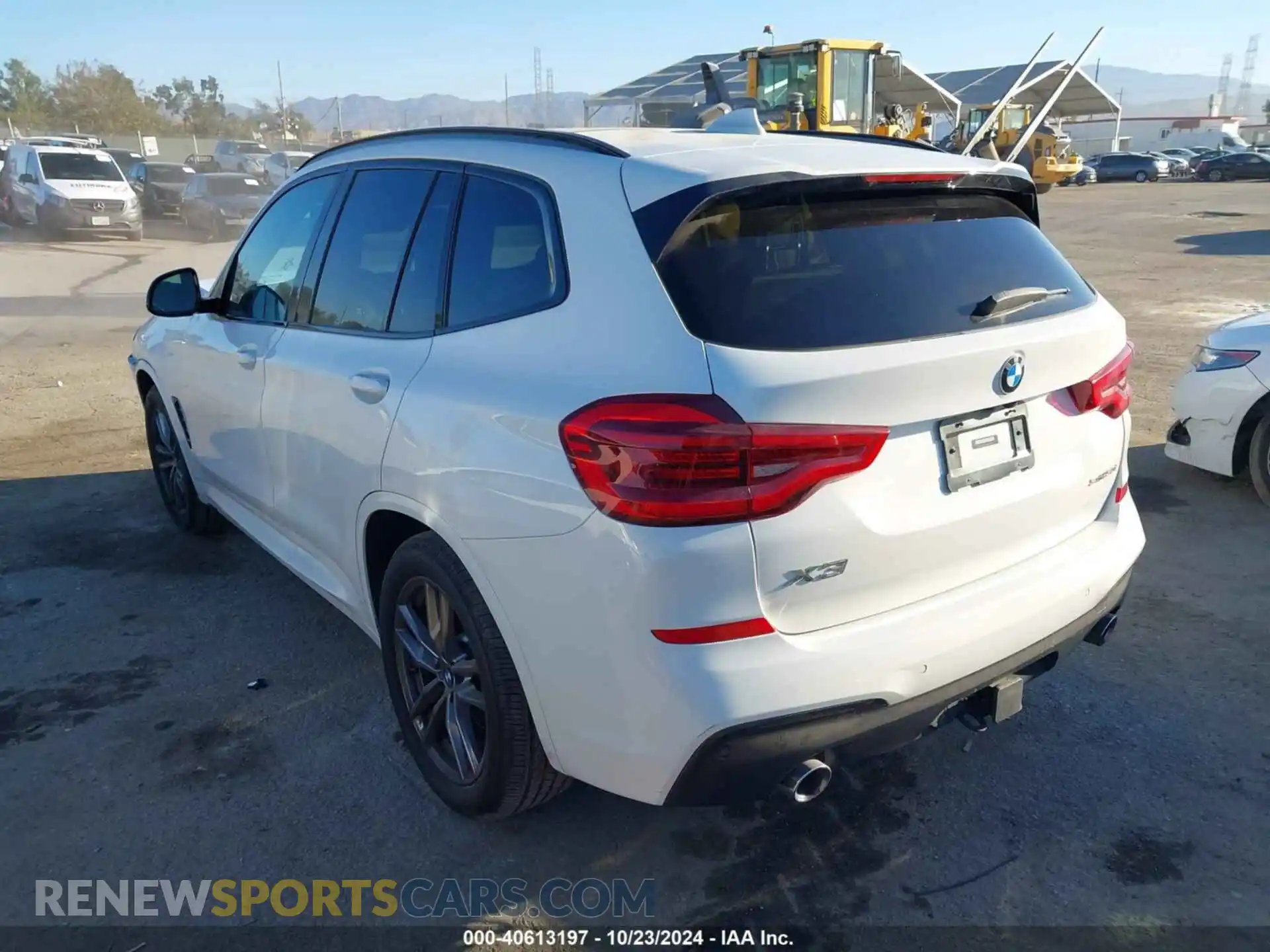 3 Photograph of a damaged car 5UXTY3C02M9H10507 BMW X3 2021