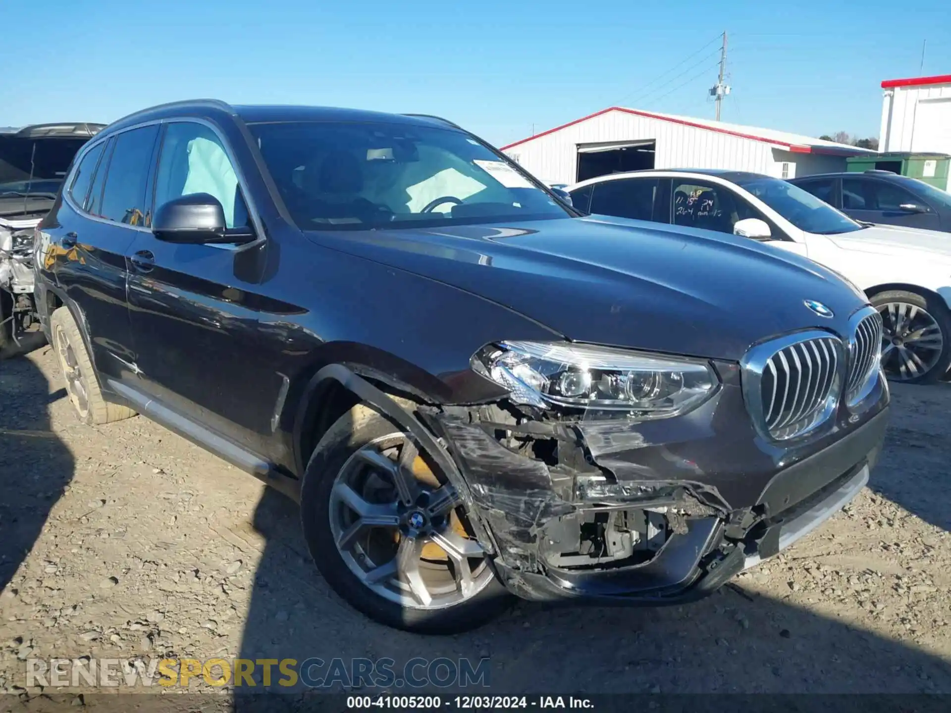 1 Photograph of a damaged car 5UXTY3C03M9F12941 BMW X3 2021