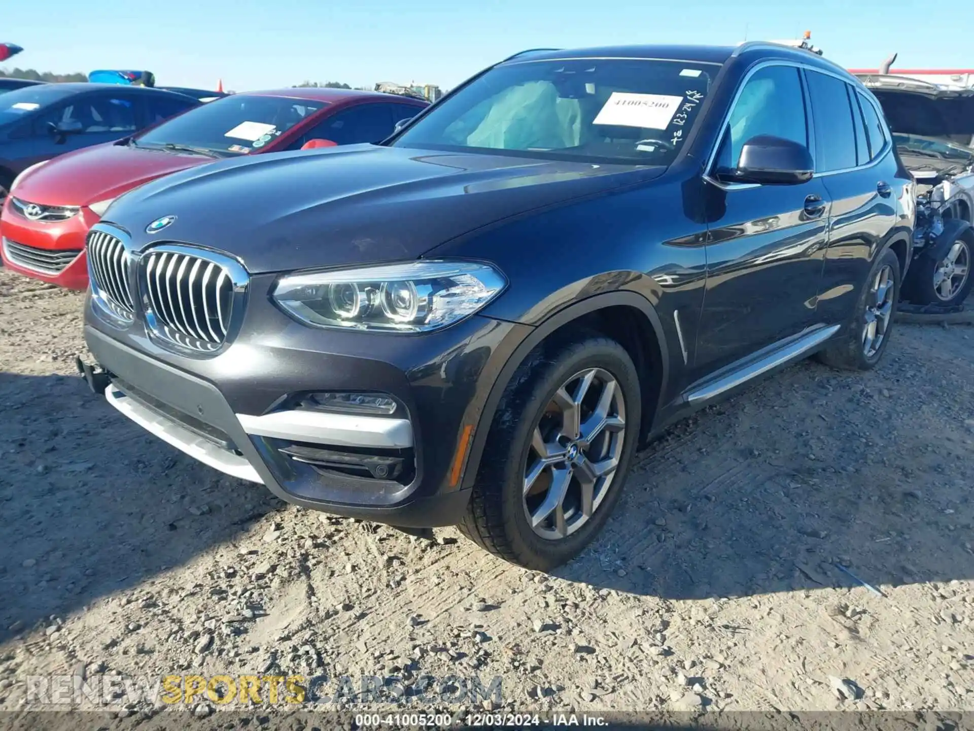 2 Photograph of a damaged car 5UXTY3C03M9F12941 BMW X3 2021