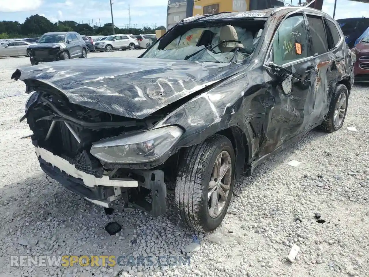 1 Photograph of a damaged car 5UXTY3C03M9H46559 BMW X3 2021