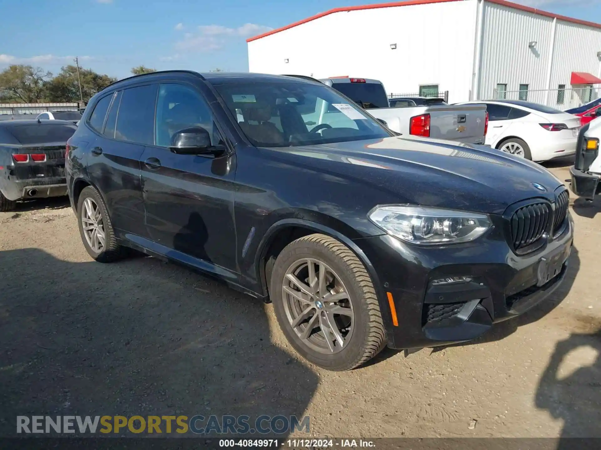 1 Фотография поврежденного автомобиля 5UXTY3C03M9H99388 BMW X3 2021