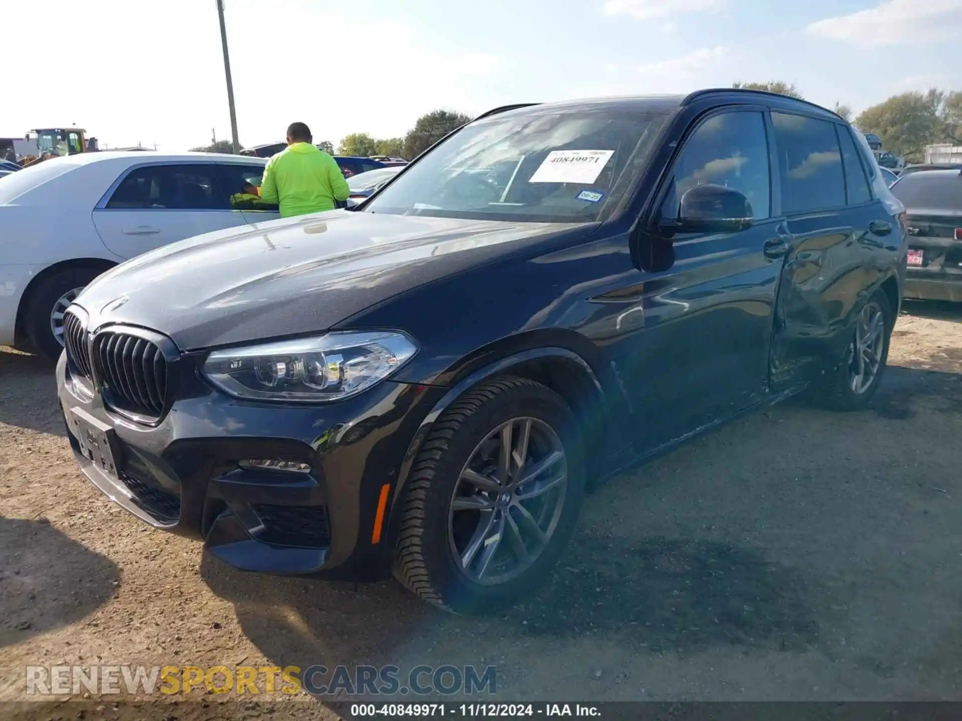 2 Фотография поврежденного автомобиля 5UXTY3C03M9H99388 BMW X3 2021