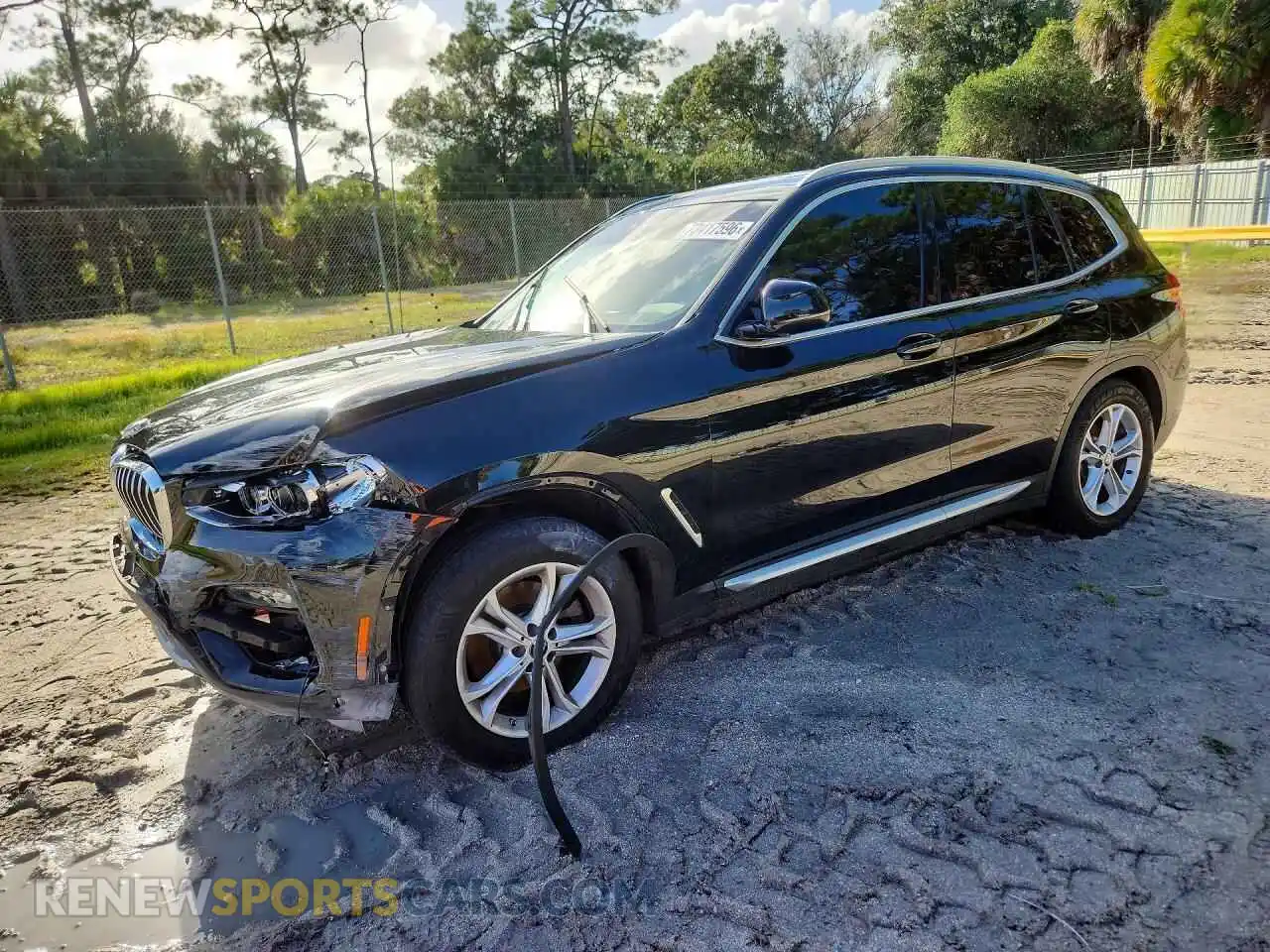 1 Фотография поврежденного автомобиля 5UXTY3C04M9F29408 BMW X3 2021